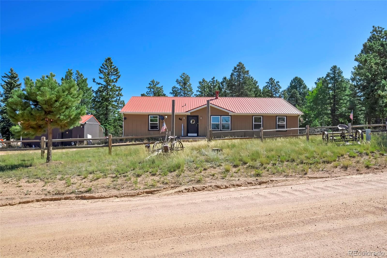 Colorado Mountain Estates Florissant Home | MLS #: 265131744  Southpark Road, Florissant Beds: 3 Baths: 2 Price: $330,000