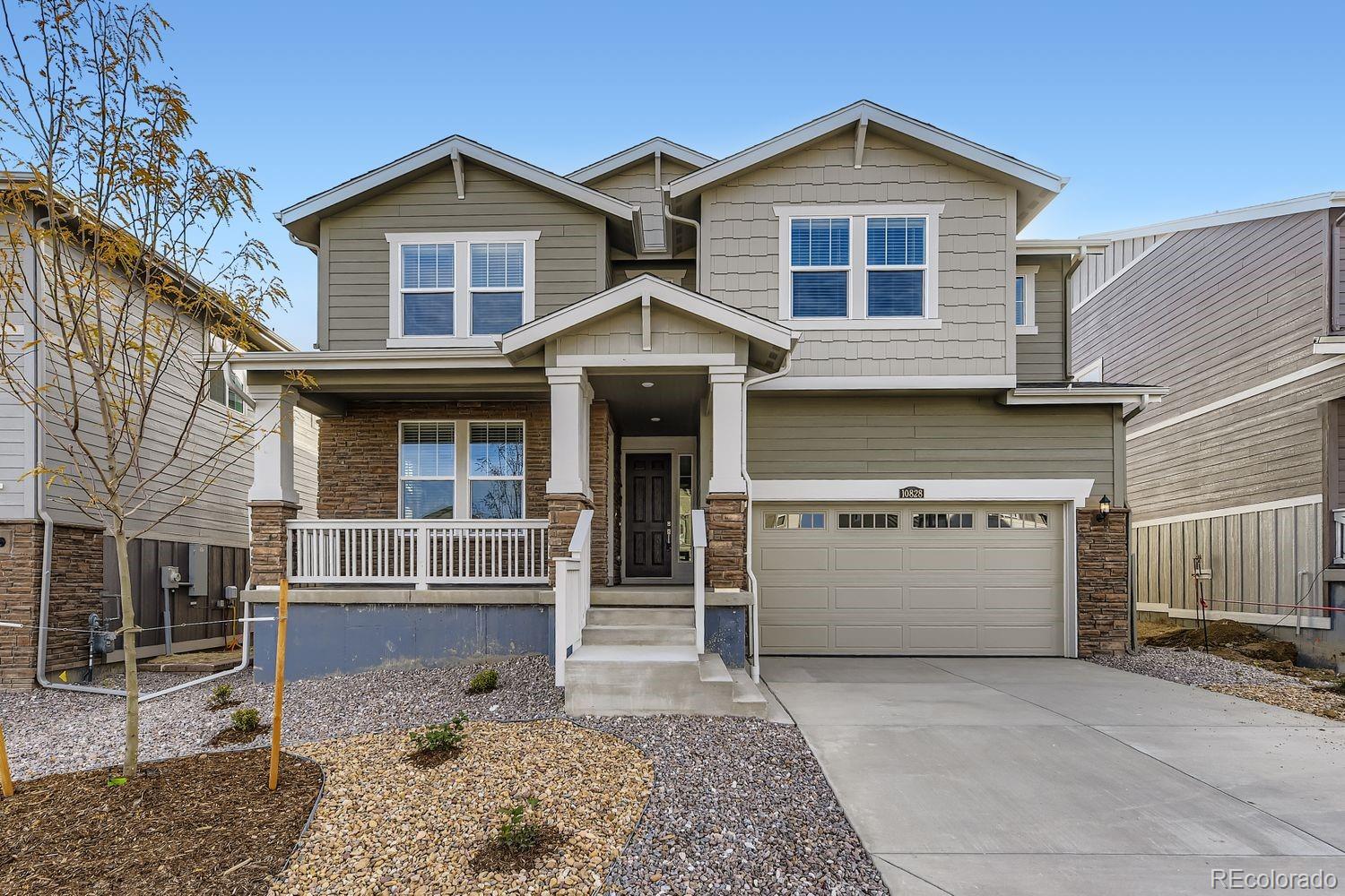 Newlin Crossing Parker Home | MLS #: 169362510828  Snowdon Street, Parker Beds: 5 Baths: 5 Price: $846,550