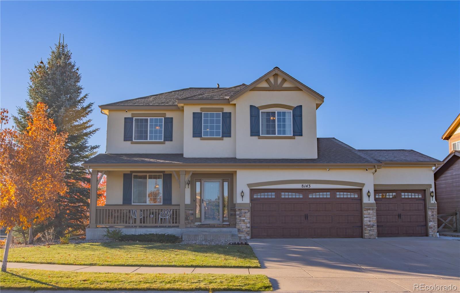 Banning Lewis Ranch Colorado Springs Home | MLS #: 75695938143  Silver Birch Drive, Colorado Springs Beds: 5 Baths: 4 Price: $585,000