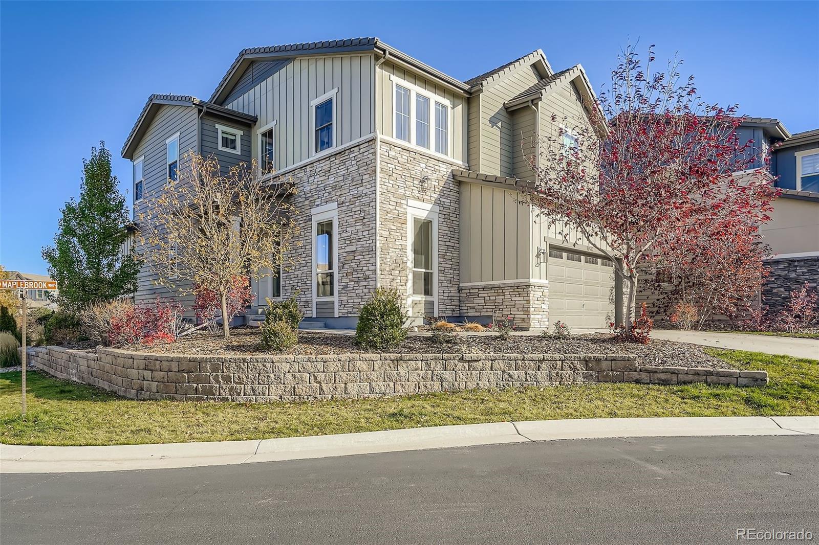 Backcountry Highlands Ranch Home | MLS #: 308455910414  Maplebrook Way, Highlands Ranch Beds: 4 Baths: 4 Price: $1,225,000