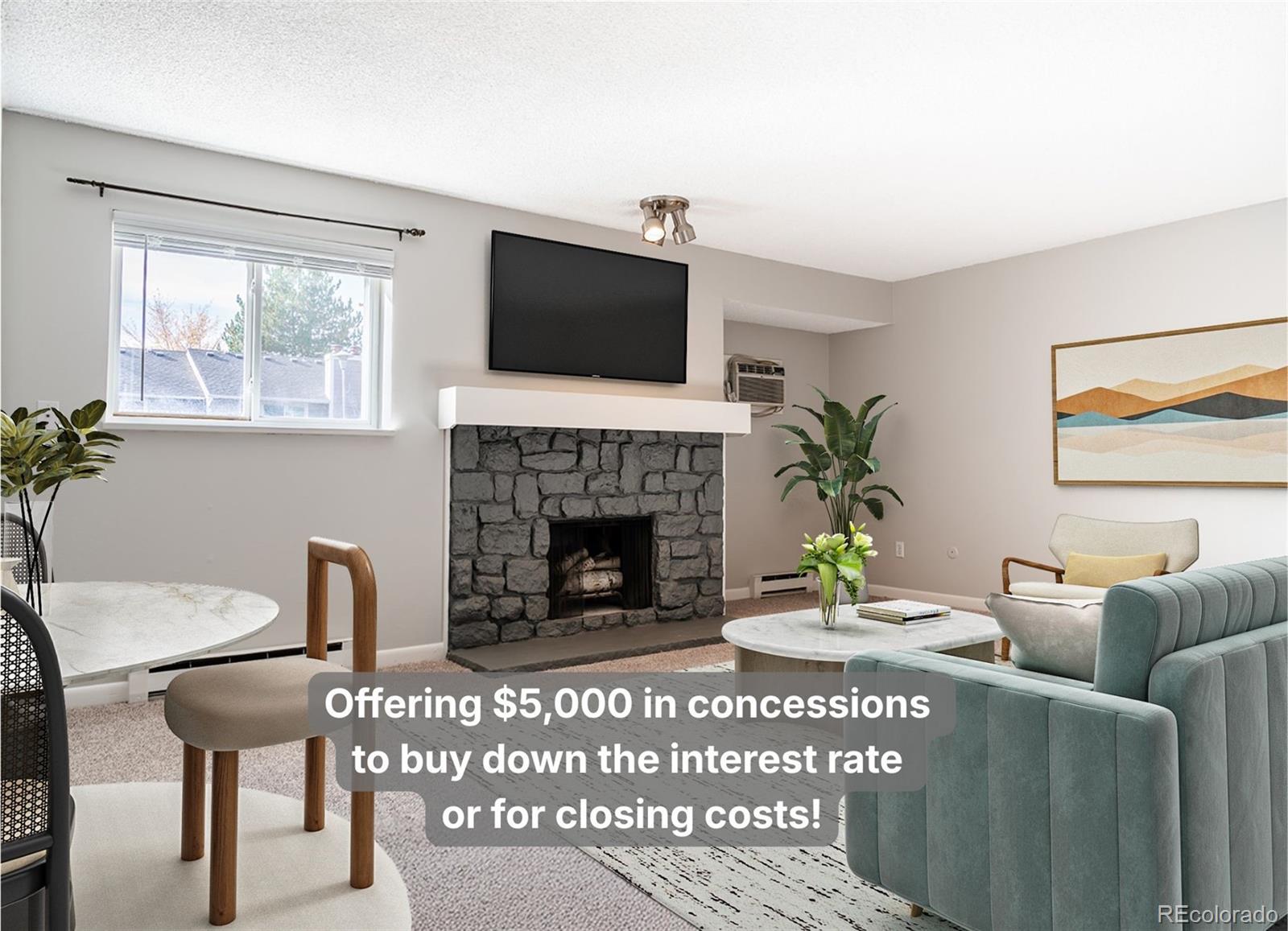 Pier Point Aurora Condo / Townhome | MLS #: 24999234074 S Atchison Way 101, Aurora Beds: 1 Baths: 1 Price: $175,000
