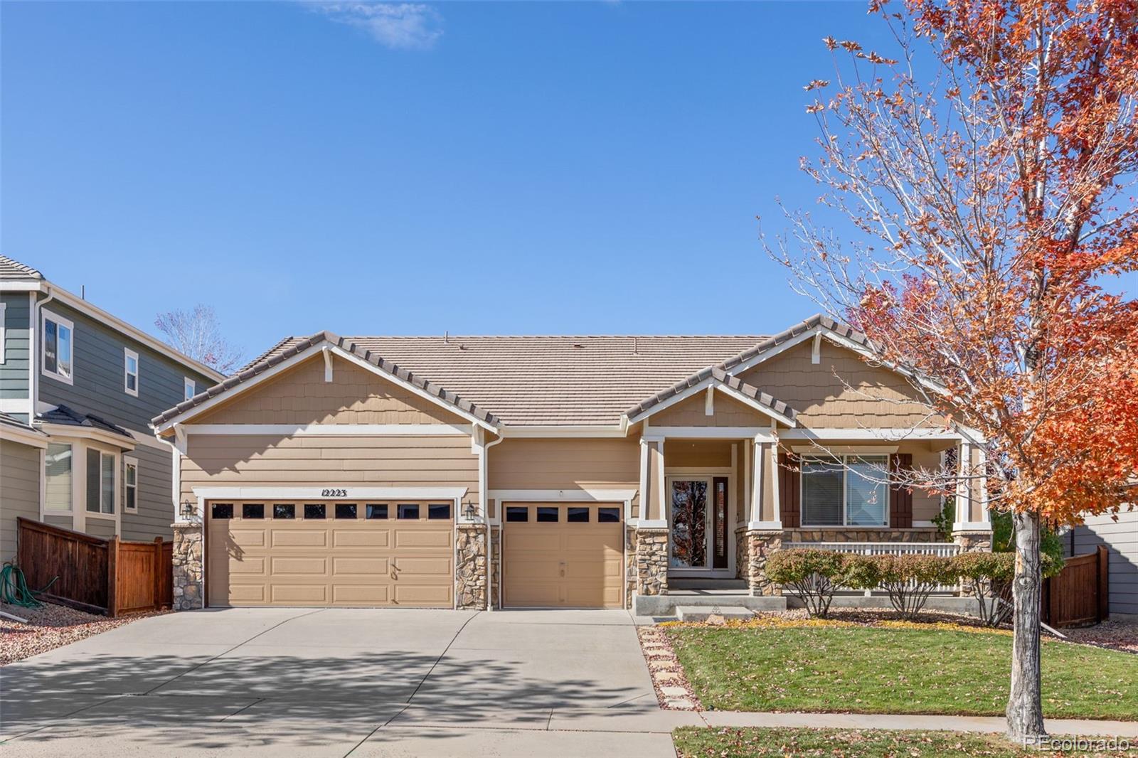 Horse Creek Parker Home | MLS #: 890778012223 S Grass River Trail, Parker Beds: 3 Baths: 3 Price: $699,950