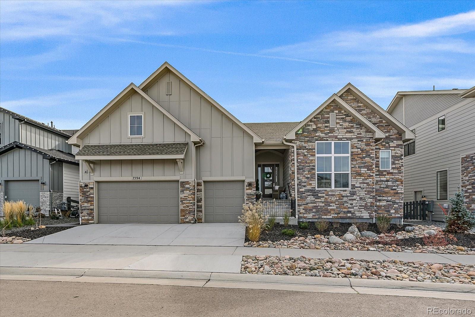 The Canyons Castle Pines Home | MLS #: 92397457594  Copper Sky Court, Castle Pines Beds: 3 Baths: 3 Price: $1,549,000