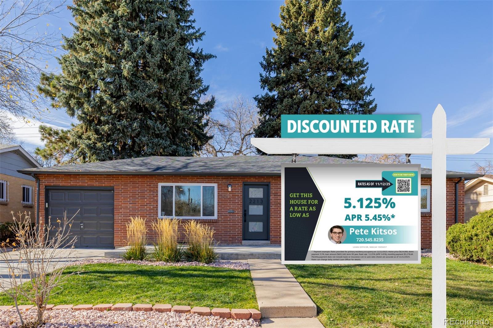 Harvey Park Denver Home | MLS #: 54455292213 S Meade Street, Denver Beds: 5 Baths: 2 Price: $624,000