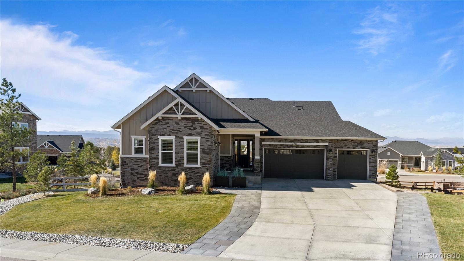 The Pinery Parker Home | MLS #: 50635705755  Heritage Oak Drive, Parker Beds: 5 Baths: 6 Price: $1,565,000