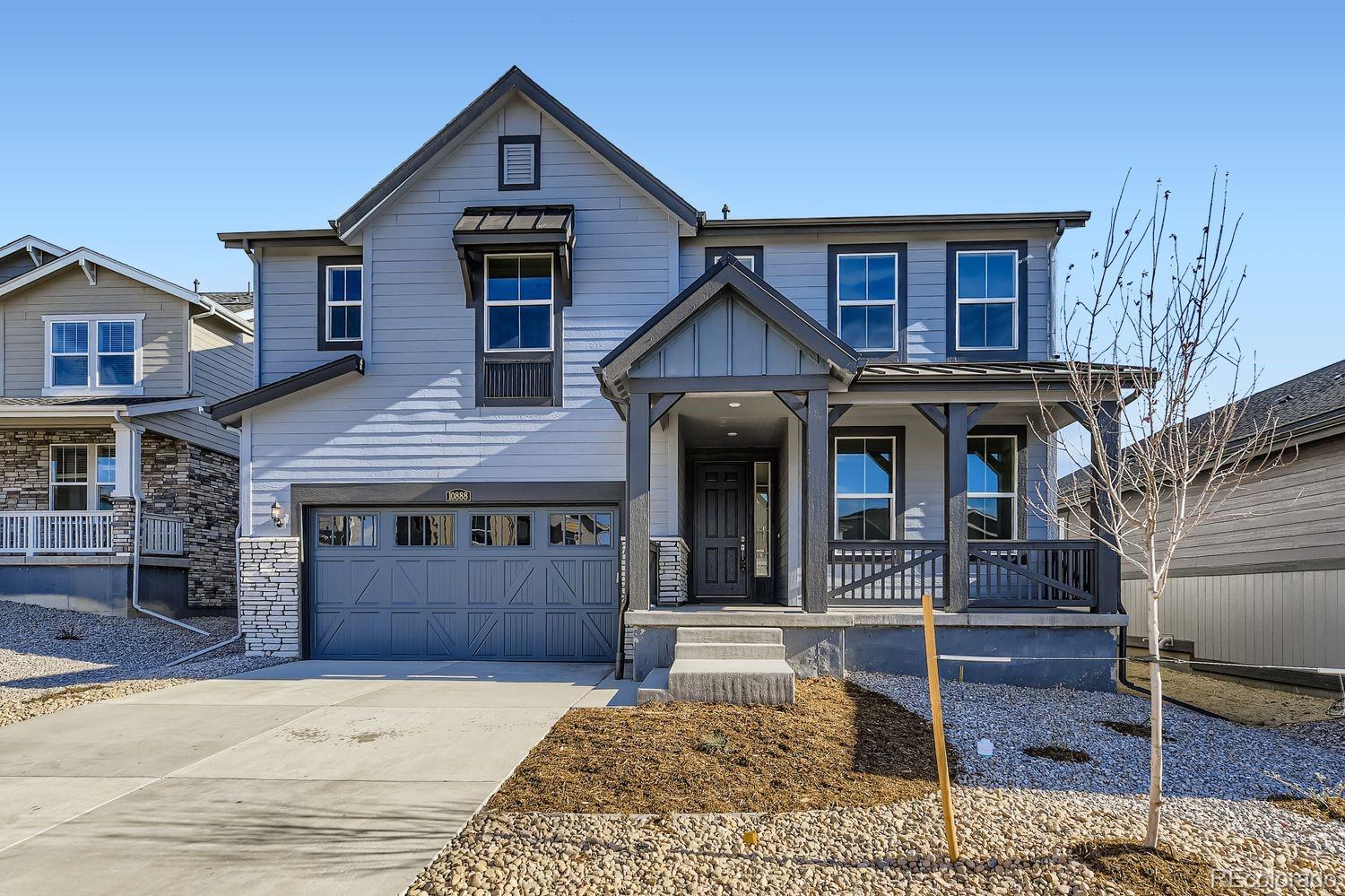 Newlin Crossing Parker Home | MLS #: 332466210888  Snowdon Street, Parker Beds: 5 Baths: 4 Price: $824,400