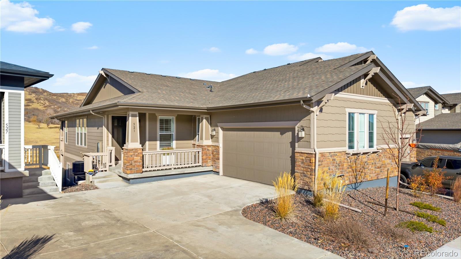 The Meadows Castle Rock Home | MLS #: 2116514521  Felicity Loop, Castle Rock Beds: 3 Baths: 2 Price: $619,999