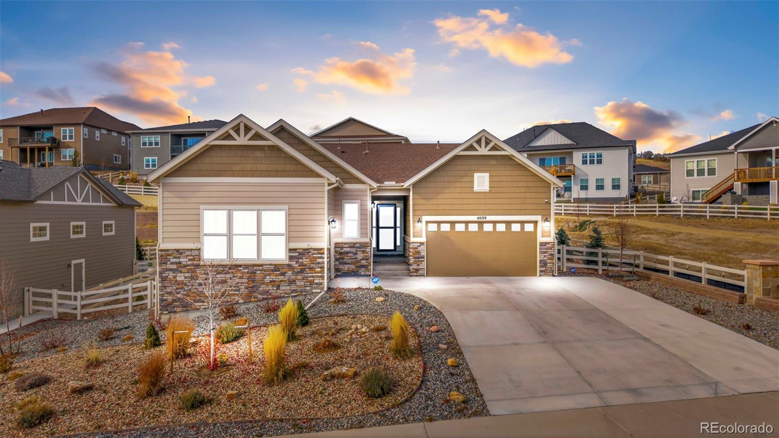 Crystal Valley Castle Rock Home | MLS #: 28643414099  River Oaks Street, Castle Rock Beds: 3 Baths: 2 Price: $699,000