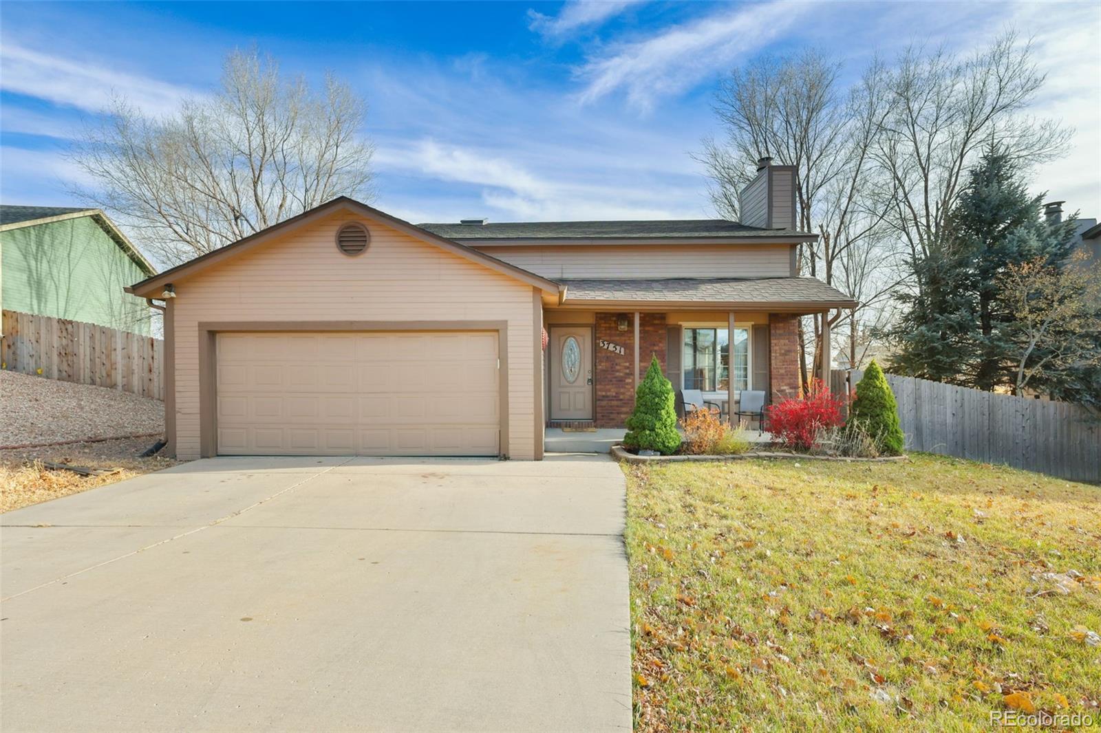Cheyenne Meadows Colorado Springs Home | MLS #: 27527723751  Red Cedar Drive, Colorado Springs Beds: 3 Baths: 2 Price: $325,000