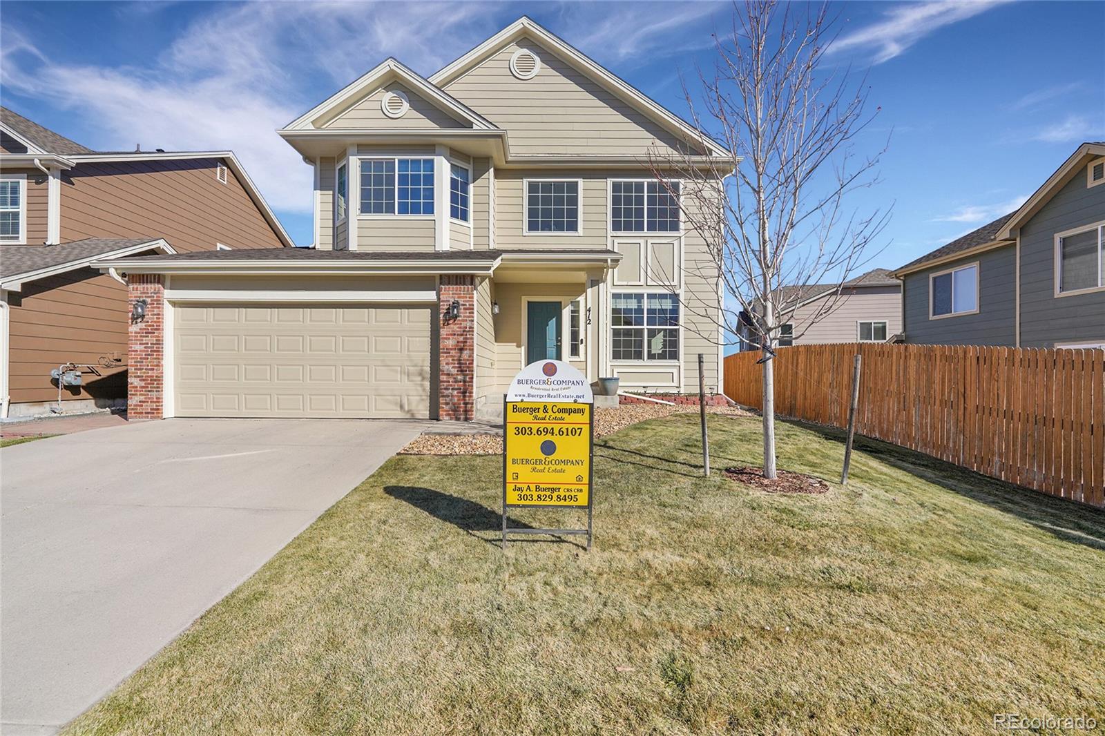 Founders Village Castle Rock Home | MLS #: 2460603412  High Plains Street, Castle Rock Beds: 3 Baths: 3 Price: $574,900