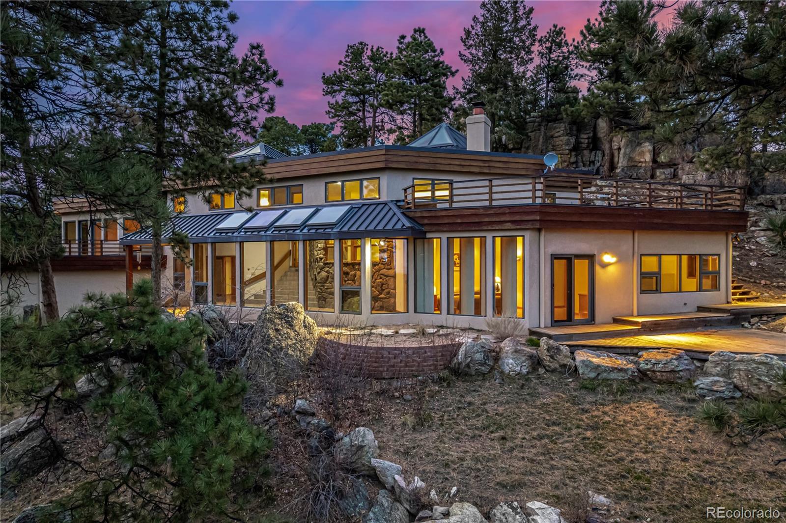 Soda Creek Evergreen Home | MLS #: 766084734357  State Highway 103 , Evergreen Beds: 3 Baths: 3 Price: $1,799,900