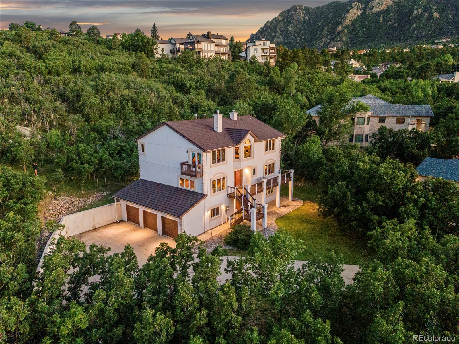 Broadmoor Hills Park Colorado Springs Home | MLS #: 84838694335  Kincaid Court, Colorado Springs Beds: 4 Baths: 4 Price: $850,000