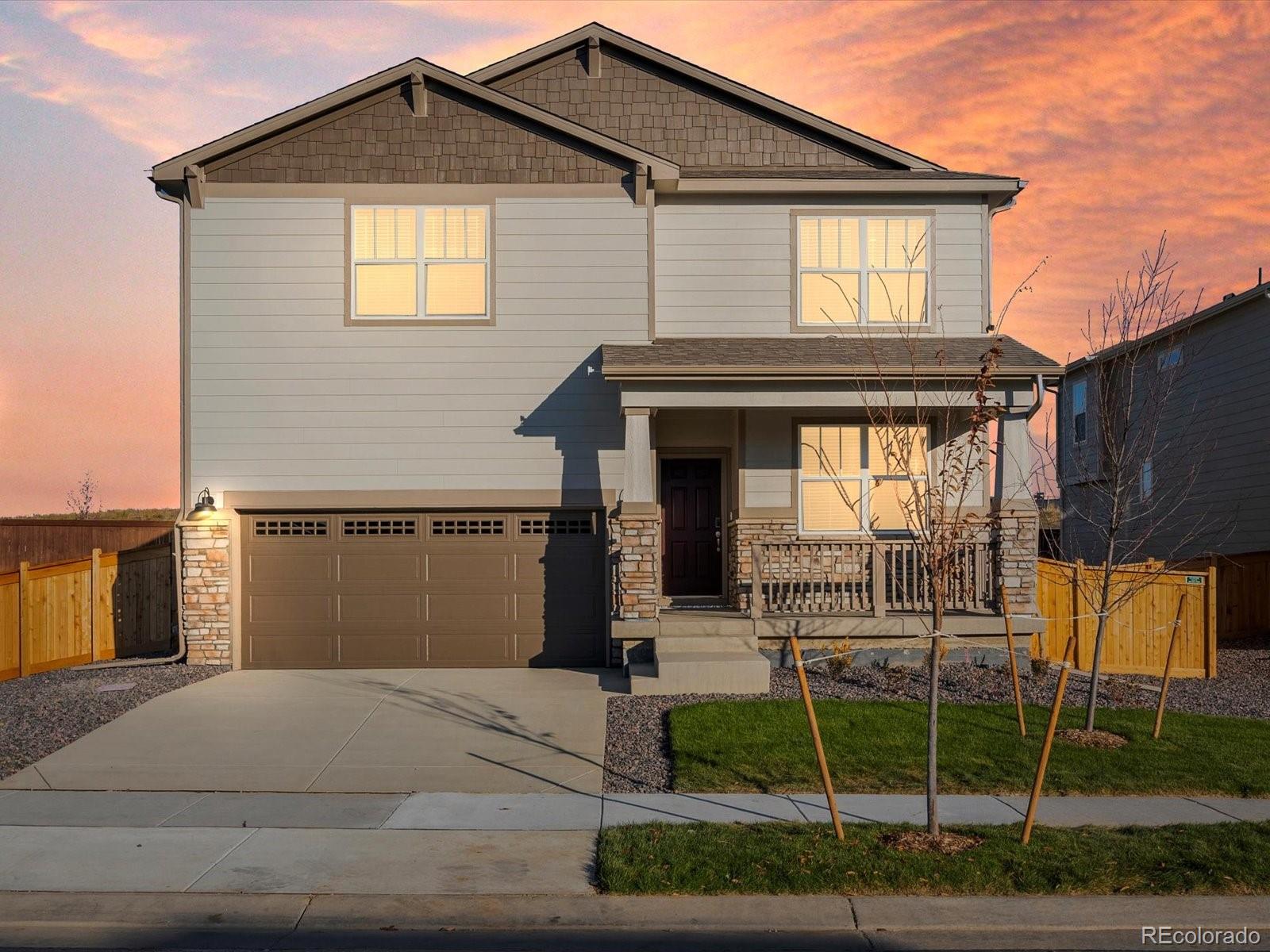 Buffalo Highlands Commerce City Home | MLS #: 33783828910  Sedalia Street, Commerce City Beds: 3 Baths: 3 Price: $580,990