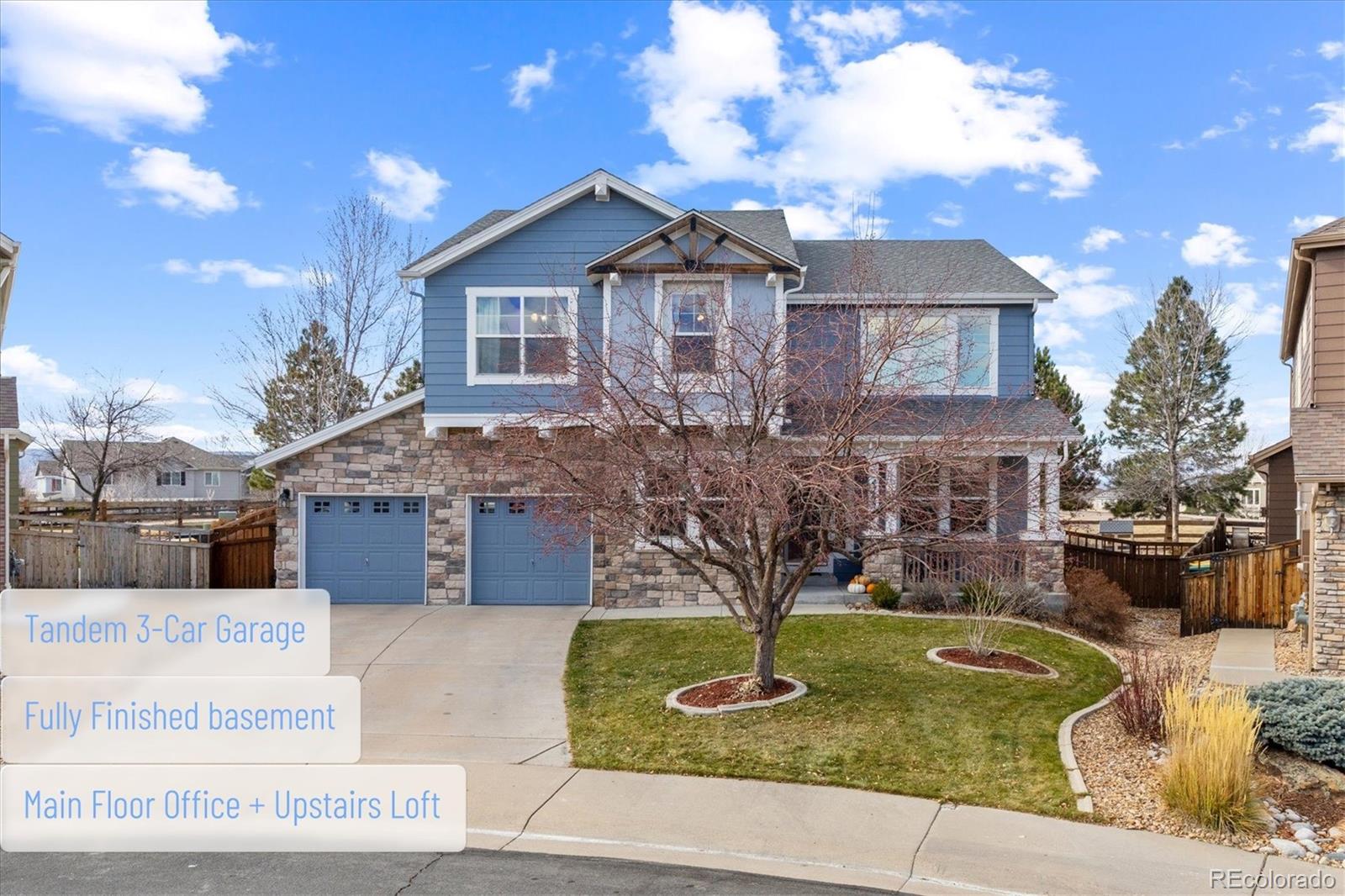 The Meadows Castle Rock Home | MLS #: 57877224755  Mustang Run Place, Castle Rock Beds: 6 Baths: 4 Price: $789,900