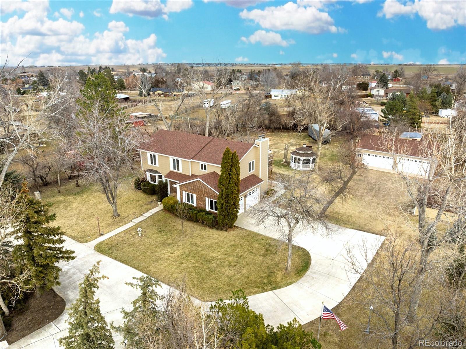 Carmacar Ranchettes Erie Home | MLS #: 55907745386  Fir Avenue, Erie Beds: 4 Baths: 3 Price: $1,095,000