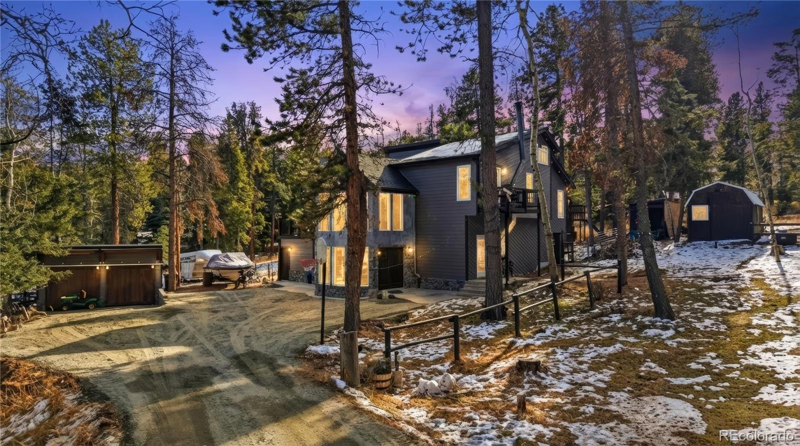 Richmond Hill Conifer Home | MLS #: 754682828456  Squirrel Lane, Conifer Beds: 4 Baths: 3 Price: $875,000