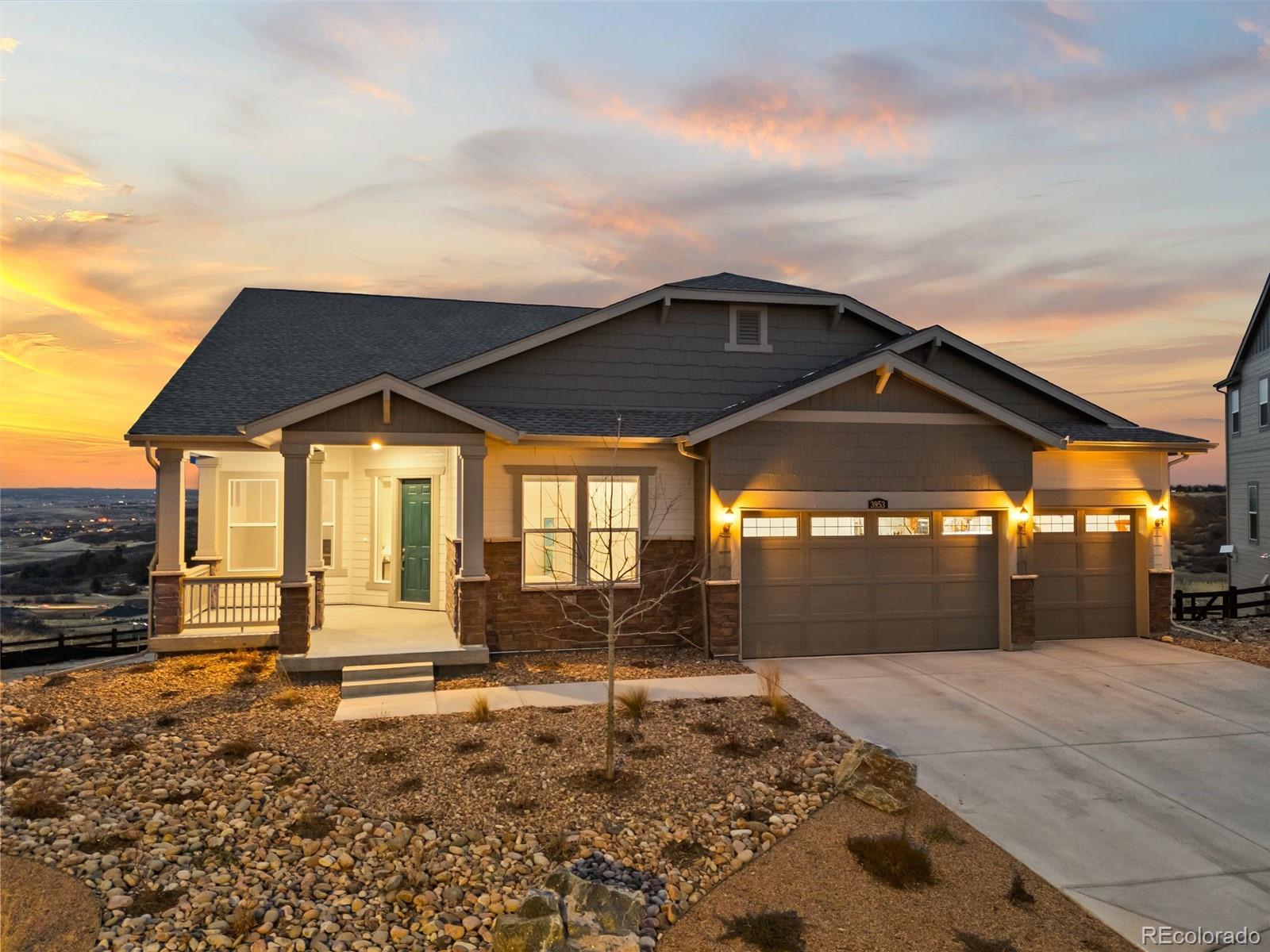 Macanta Castle Rock Home | MLS #: 70677443953  Treadway Point, Castle Rock Beds: 3 Baths: 3 Price: $1,215,000
