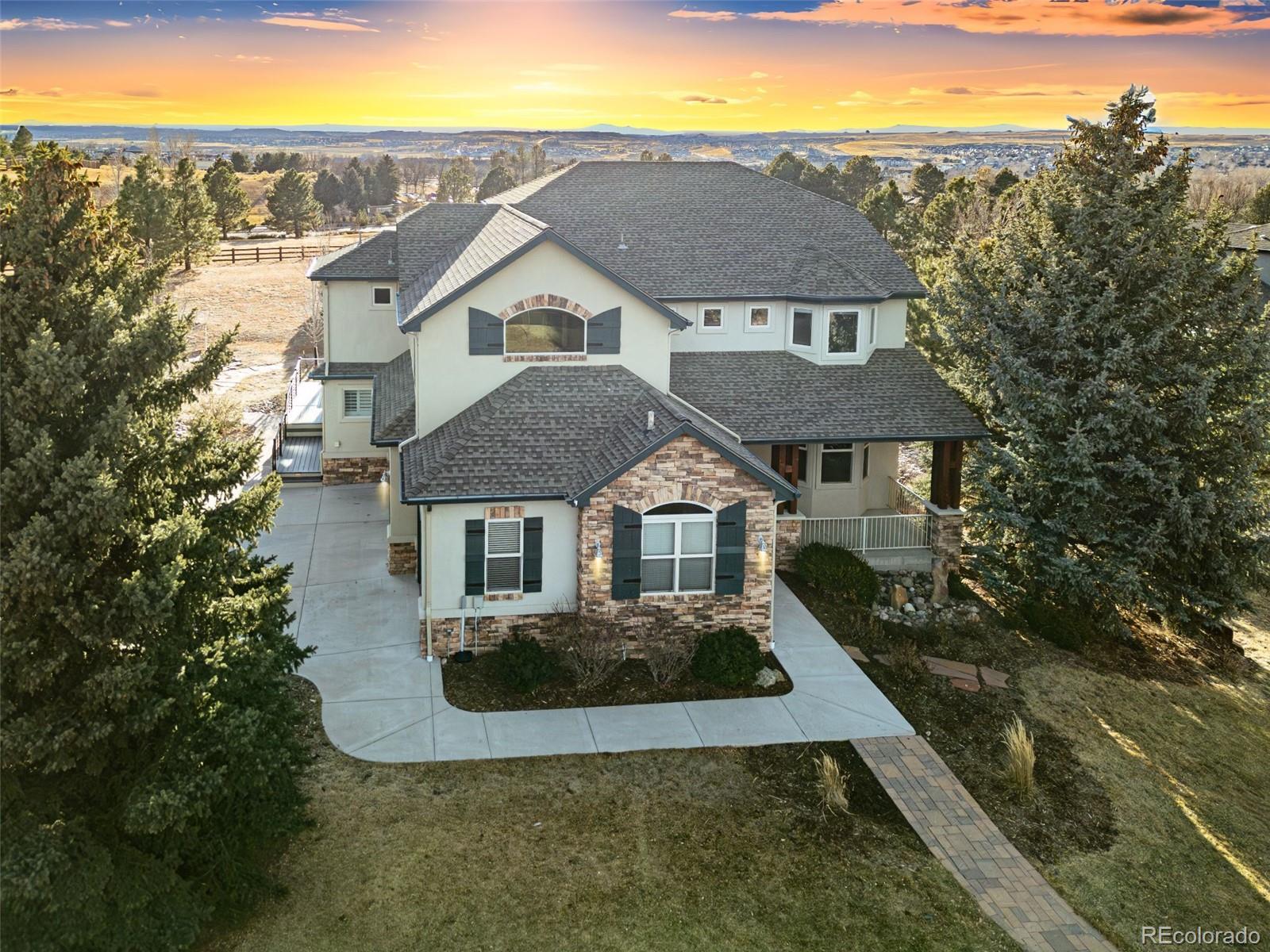 Robinson Ranch Parker Home | MLS #: 323033712665 S Robinson Ranch Court, Parker Beds: 4 Baths: 5 Price: $1,250,000