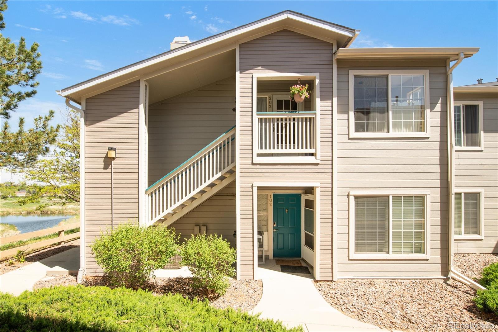  Highlands Ranch Condo / Townhome | MLS #: 50584278405  Pebble Creek Way 202, Highlands Ranch Beds: 3 Baths: 2 Price: $385,000
