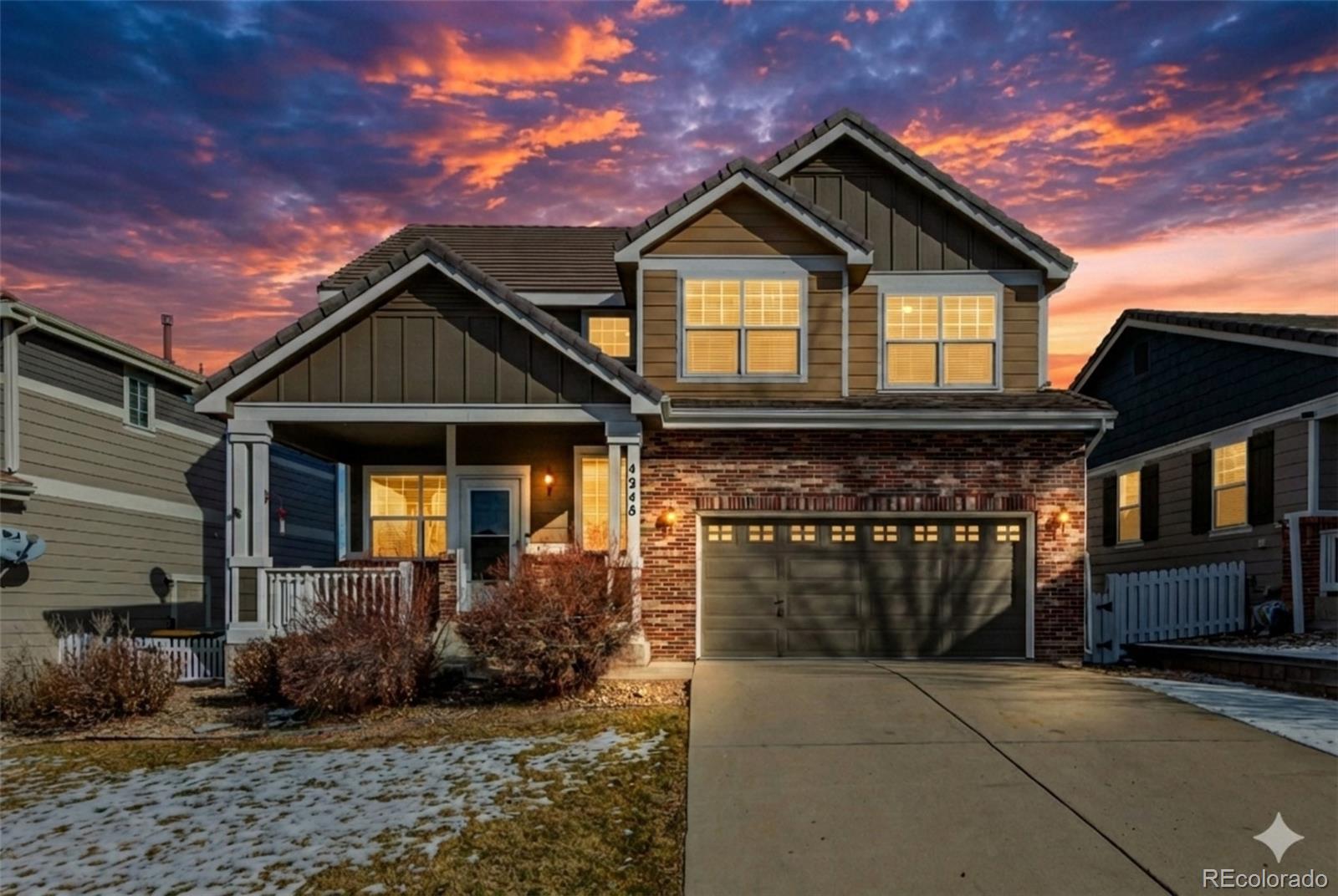 The Meadows Castle Rock Home | MLS #: 46350064248  Bountiful Circle, Castle Rock Beds: 4 Baths: 4 Price: $599,900