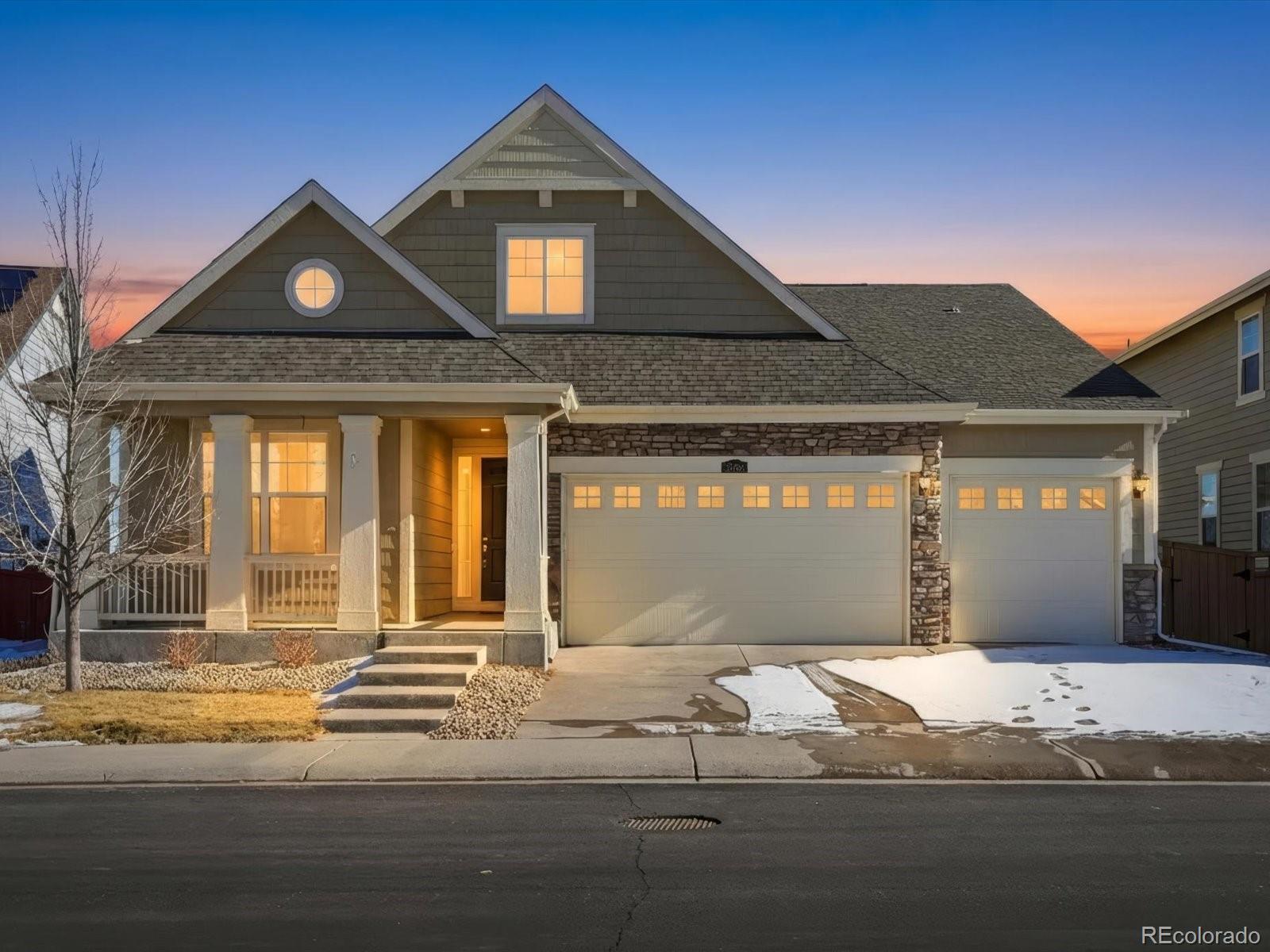 The Meadows Castle Rock Home | MLS #: 64098123058  Leafdale Drive, Castle Rock Beds: 4 Baths: 3 Price: $779,000