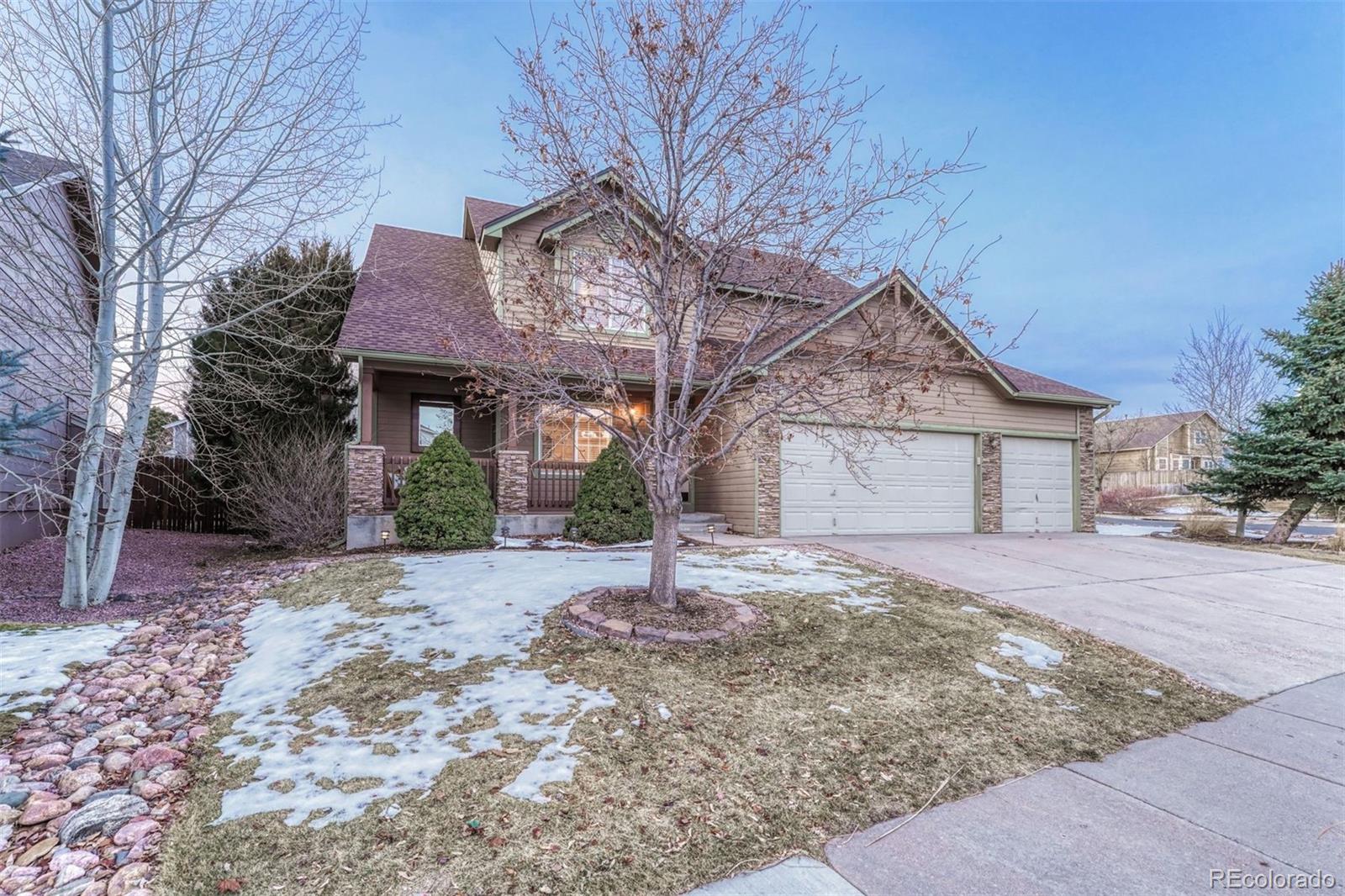 Wagon Trails Colorado Springs Home | MLS #: 56877555540  Prairie Schooner Drive, Colorado Springs Beds: 4 Baths: 4 Price: $575,000