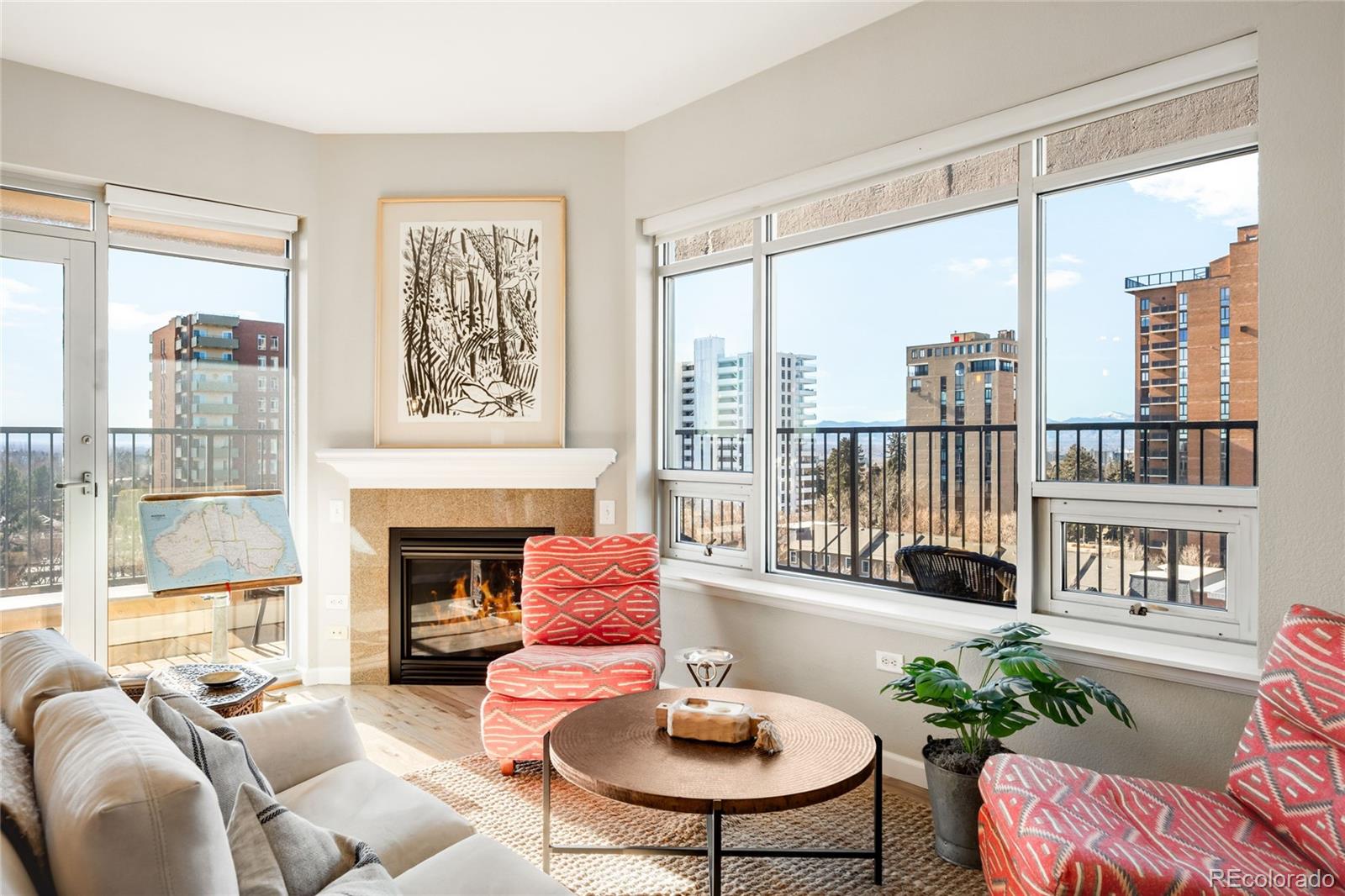 Cheesman Park Denver Condo / Townhome | MLS #: 98518271150  Vine Street 1102, Denver Beds: 2 Baths: 2 Price: $535,000