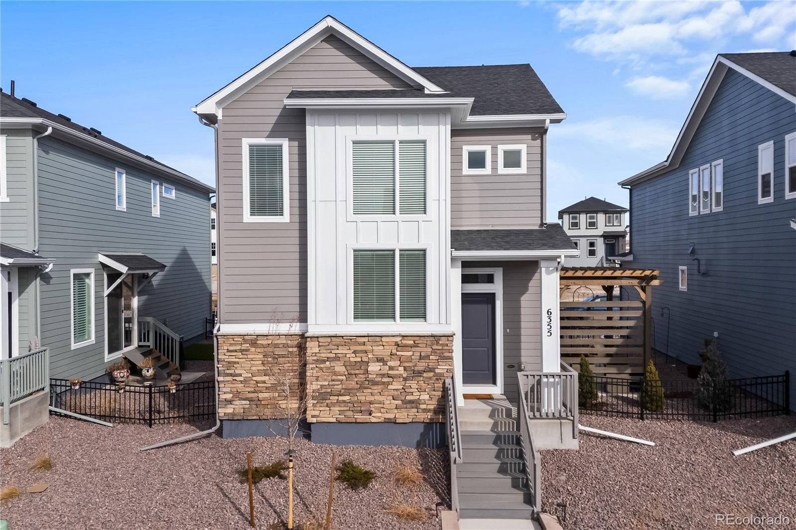 Wolf Ranch Colorado Springs Home | MLS #: 87585056355  Laud Point, Colorado Springs Beds: 3 Baths: 3 Price: $467,000