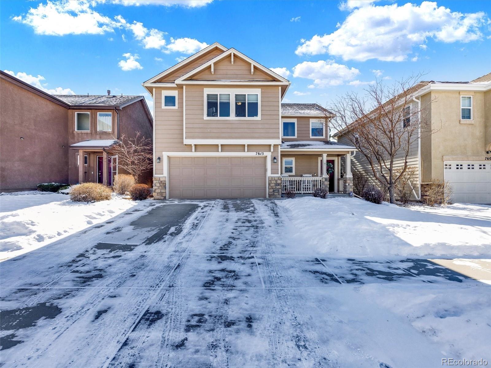 Stetson Ridge Highlands Colorado Springs Home | MLS #: 49672667615  Manistique Drive, Colorado Springs Beds: 3 Baths: 3 Price: $423,000