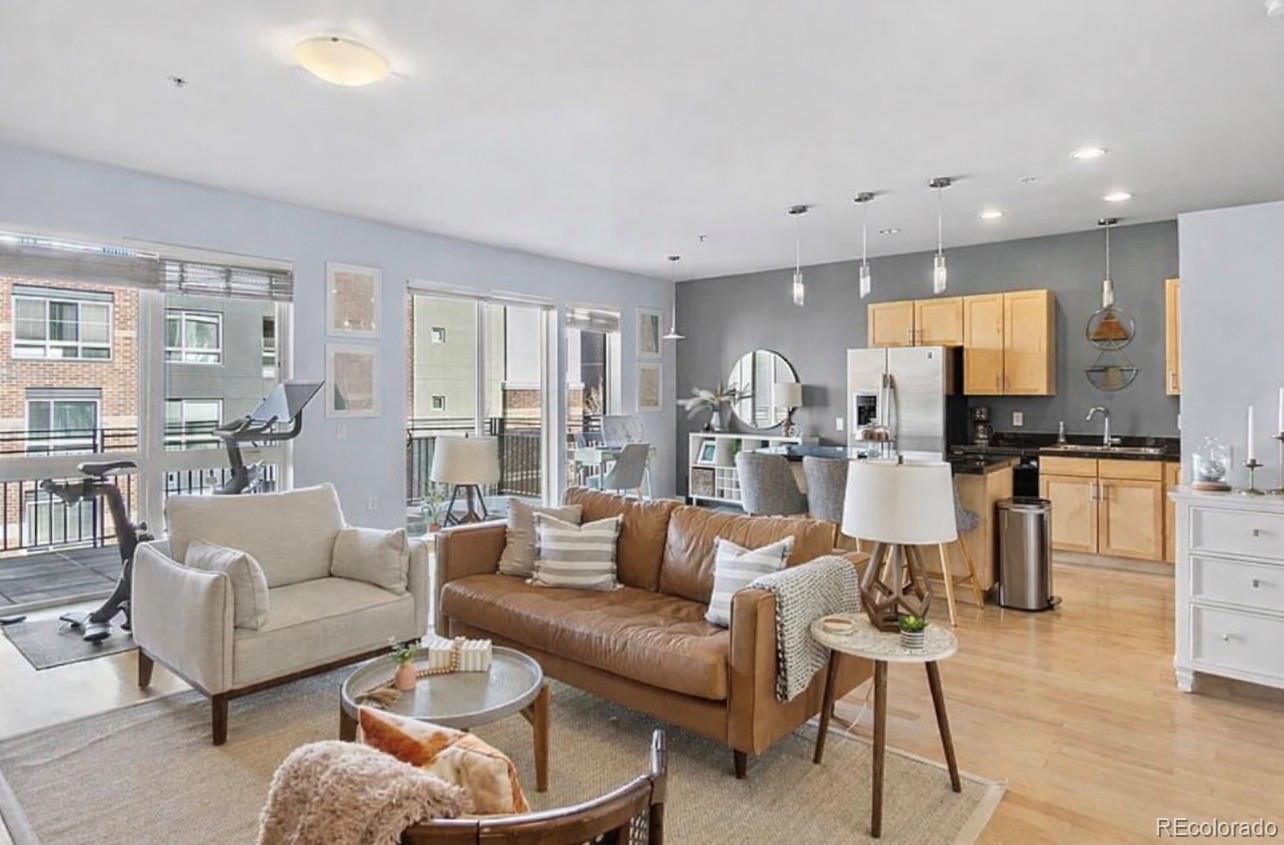 Riverfront Denver Condo / Townhome | MLS #: 98773071438  Little Raven Street 310, Denver Beds: 1 Baths: 1 Price: $375,000