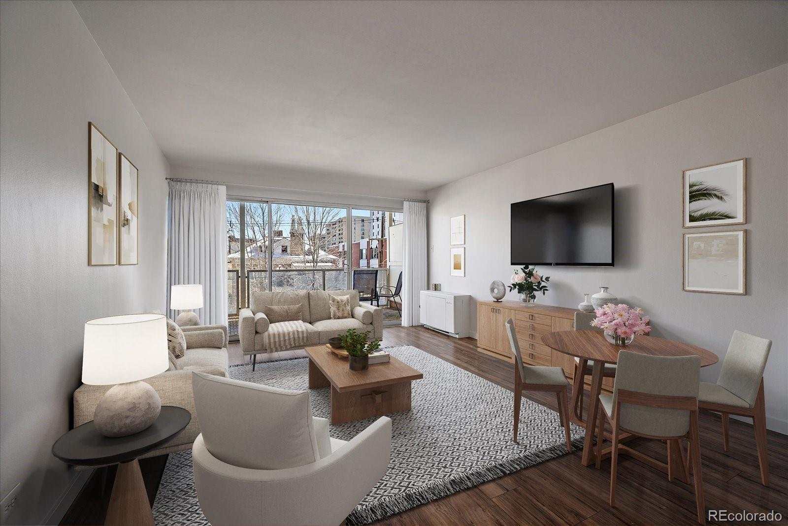  Denver Condo / Townhome | MLS #: 2167731888 N Logan Street 4F, Denver Beds: 1 Baths: 1 Price: $220,000