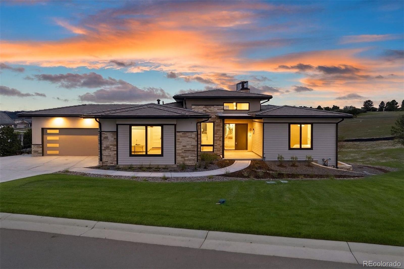 Castle Pines Village Castle Rock Home | MLS #: 27020076176  Oxford Peak Lane, Castle Rock Beds: 4 Baths: 6 Price: $2,945,000