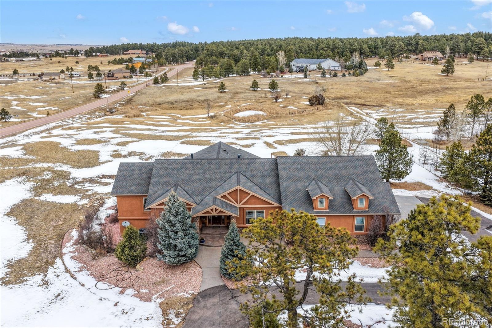 Wildwood Ranch Estates Colorado Springs Home | MLS #: 49817407830  Tannenbaum Road, Colorado Springs Beds: 5 Baths: 4 Price: $1,125,000