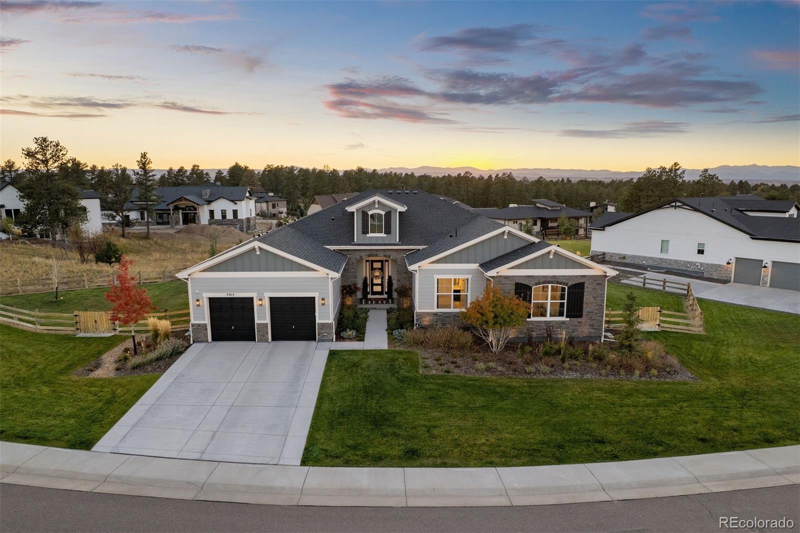 The Pinery Parker Home | MLS #: 88446865915  Powell Road, Parker Beds: 4 Baths: 5 Price: $2,095,000