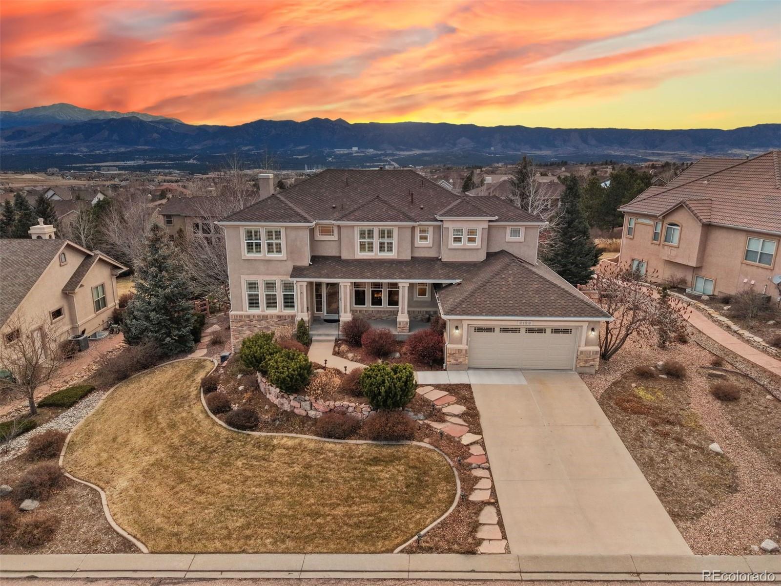 Flying Horse Colorado Springs Home | MLS #: 55486242129  Diamond Creek Drive, Colorado Springs Beds: 5 Baths: 4 Price: $899,900