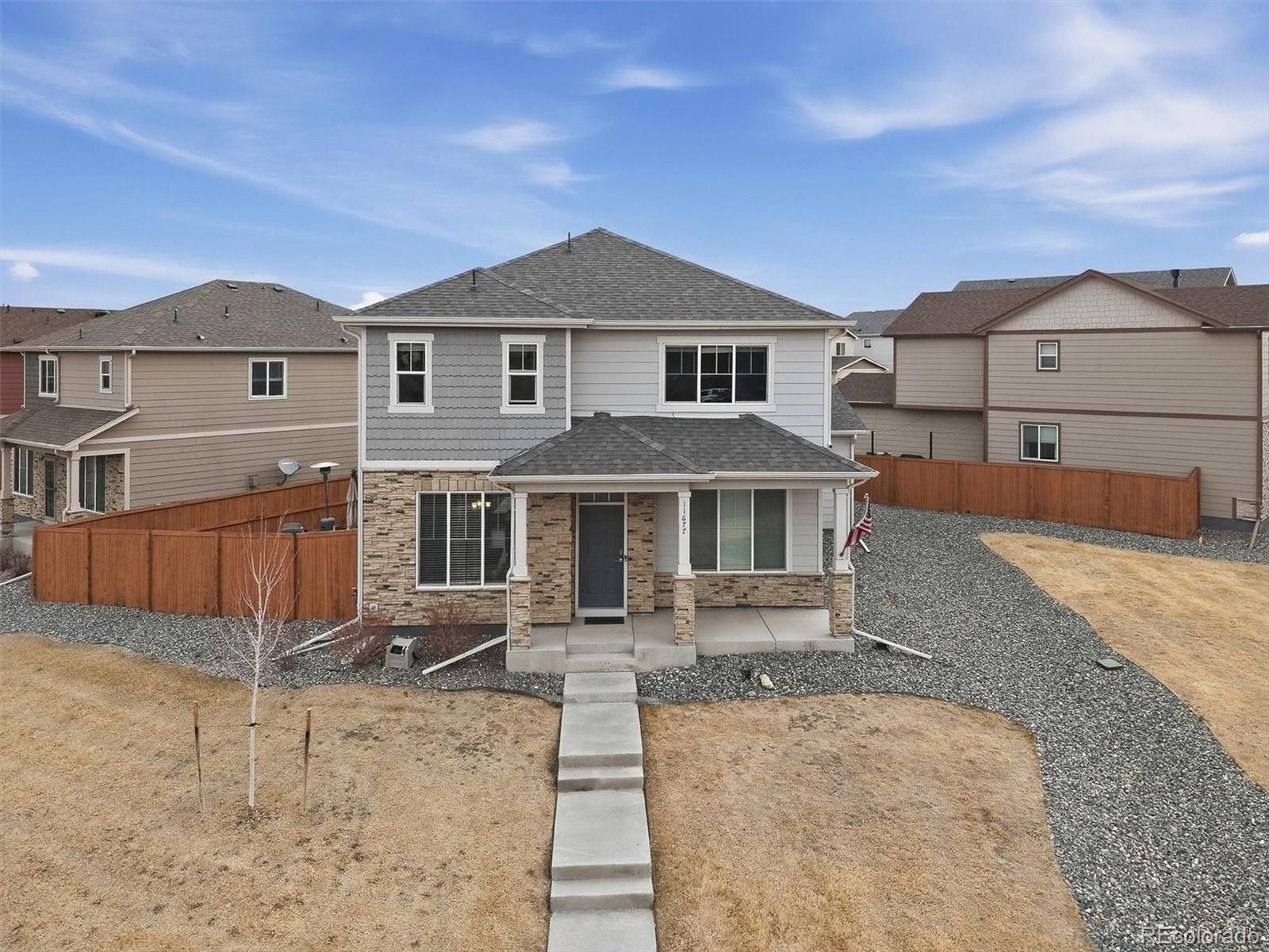 Lincoln Creek Village Parker Home | MLS #: 550921011677  Park South Lane, Parker Beds: 4 Baths: 3 Price: $589,900