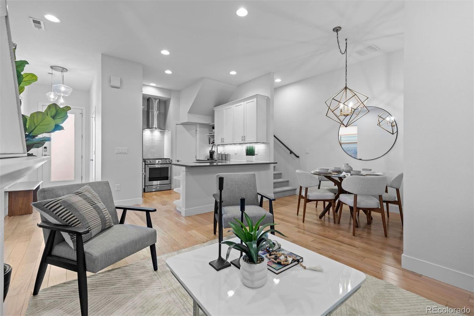 Baker Denver Condo / Townhome | MLS #: 6342091447  Galapago Street , Denver Beds: 3 Baths: 4 Price: $650,000