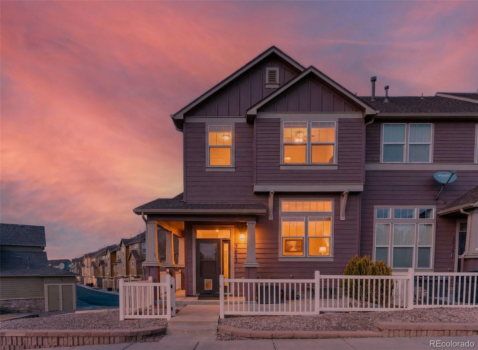 The Meadows Castle Rock Condo / Townhome | MLS #: 24075213643  Pecos Trail , Castle Rock Beds: 3 Baths: 3 Price: $489,000