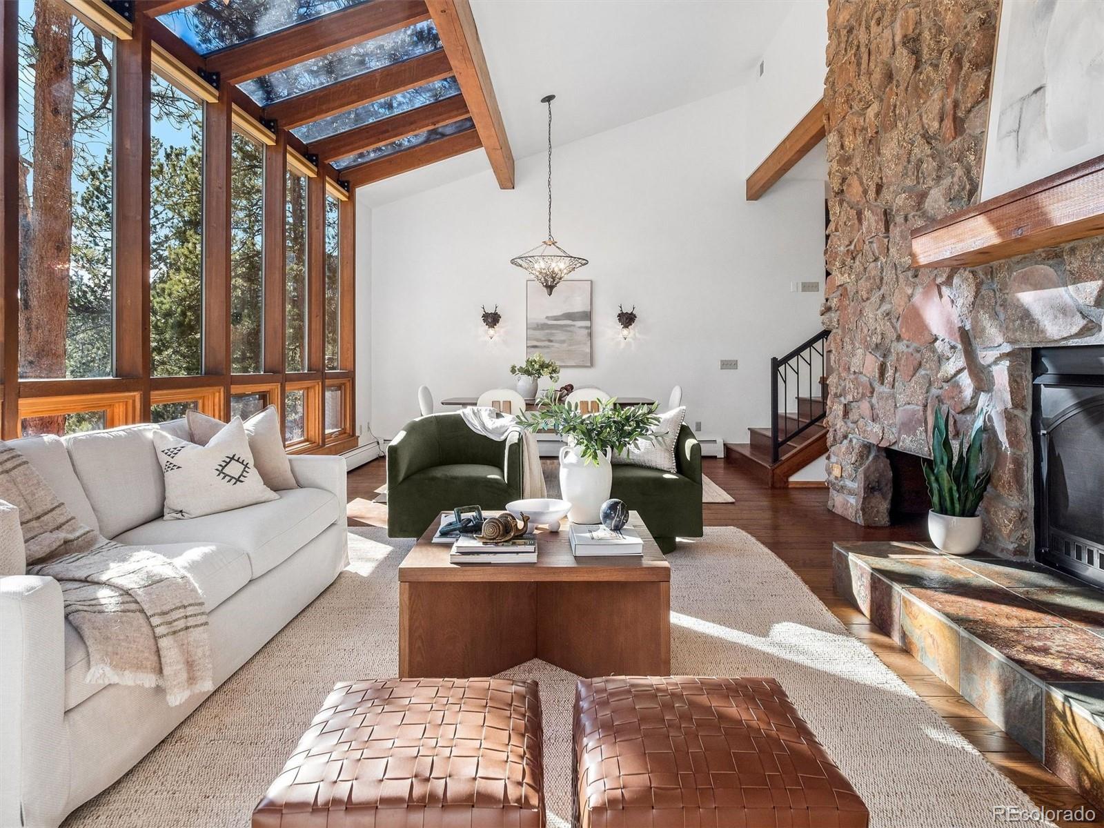  Evergreen Home | MLS #: 748178867  Oak Way, Evergreen Beds: 4 Baths: 3 Price: $1,250,000