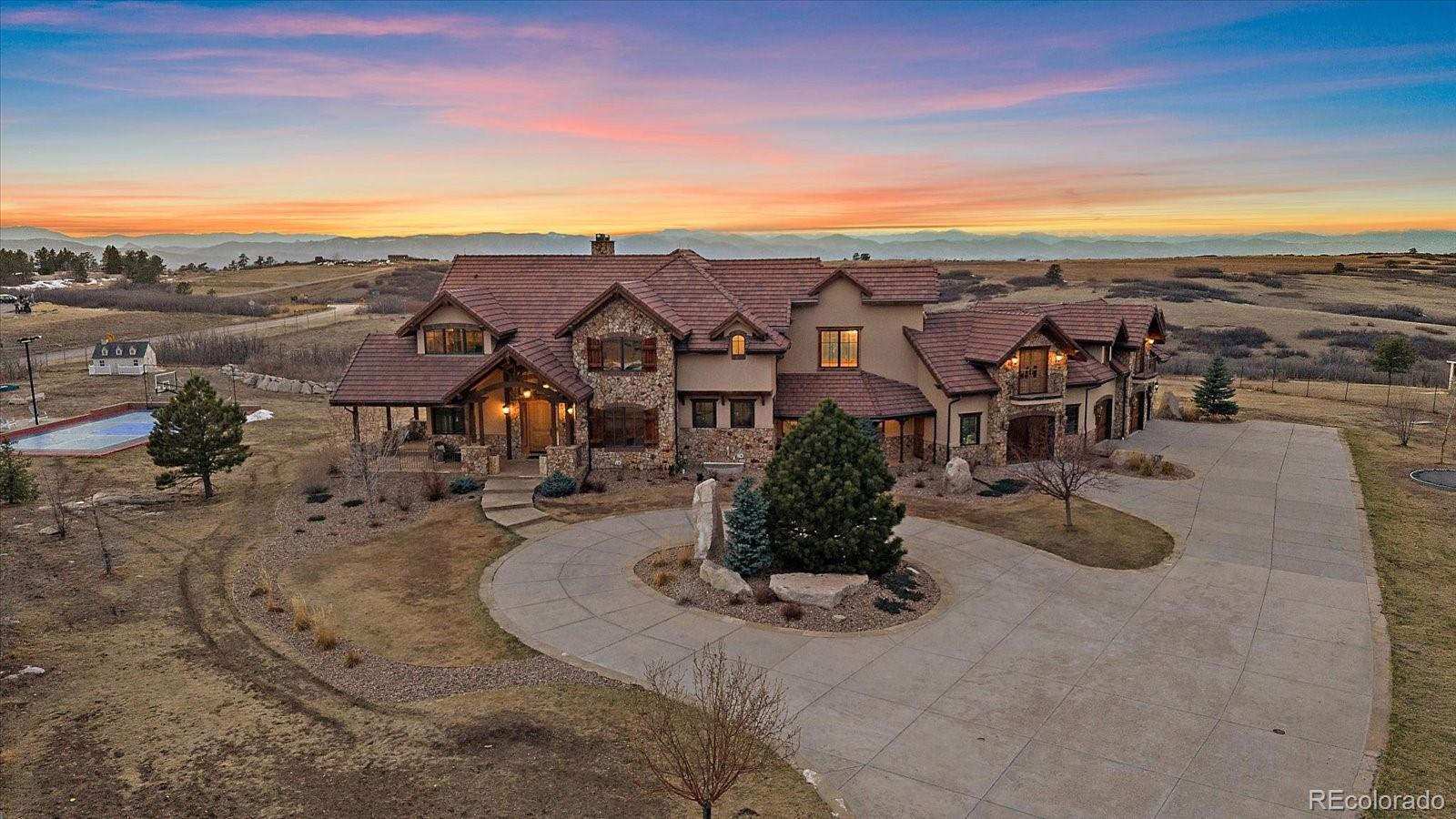  Castle Pines Home | MLS #: 93151197663  Buffalo Trail, Castle Pines Beds: 7 Baths: 7 Price: $3,800,000