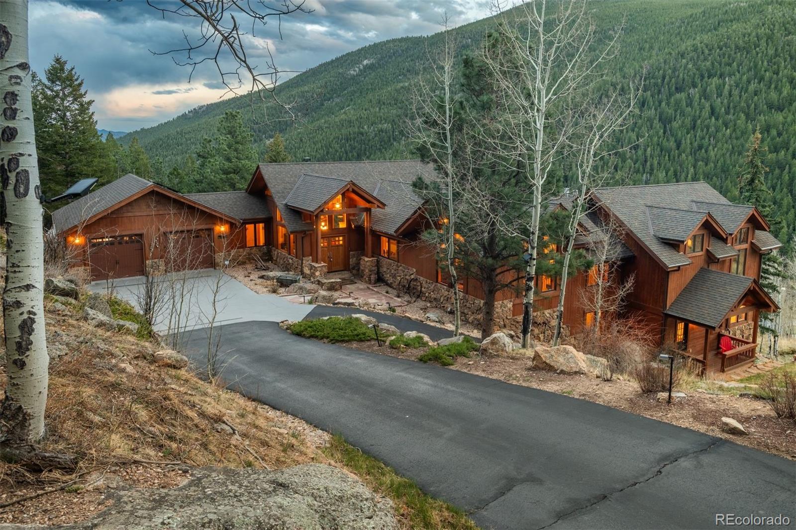  Evergreen Home | MLS #: 812118462  Aspenwood Drive, Evergreen Beds: 4 Baths: 5 Price: $1,849,000