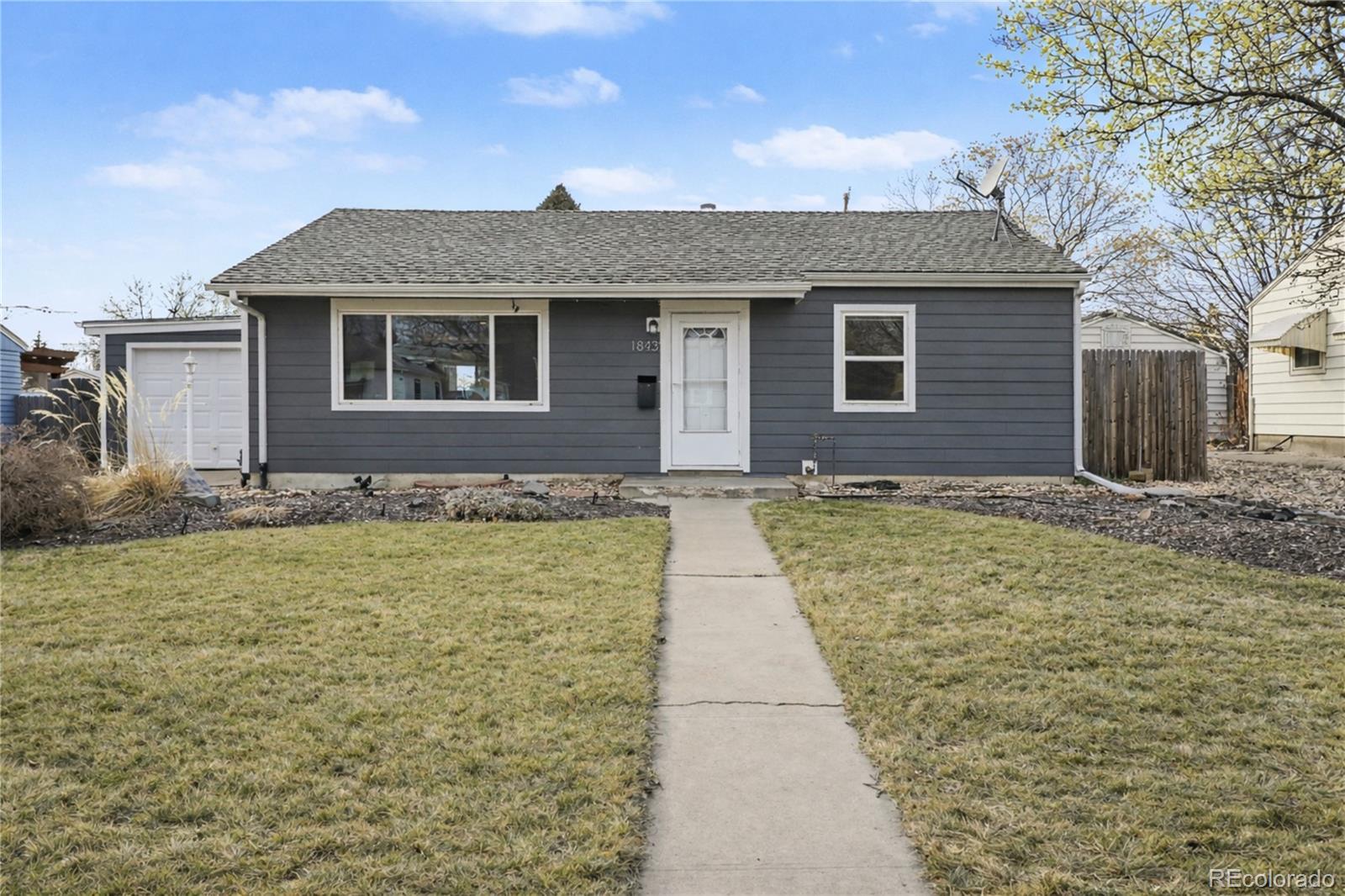 1843 s elm street, Denver sold home. Closed on 2026-05-04 for $600,000.