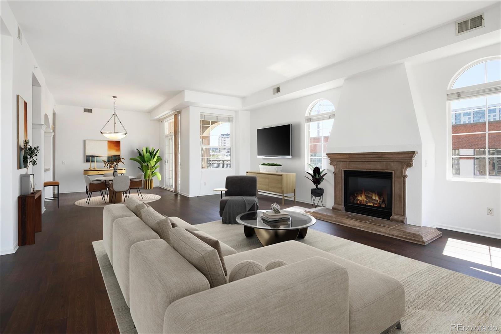 Golden Triangle Denver Condo / Townhome | MLS #: 75525071100  Cherokee Street 504, Denver Beds: 2 Baths: 2 Price: $595,000