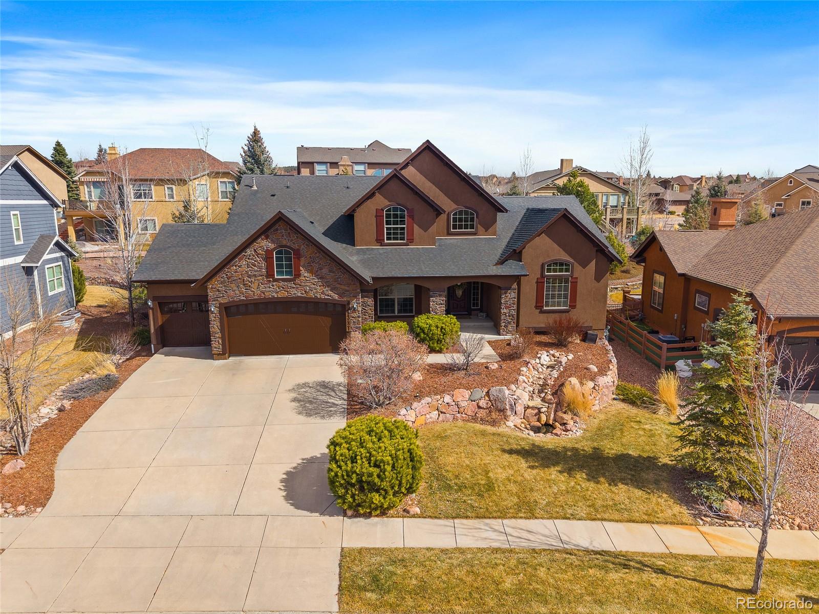 Flying Horse Colorado Springs Home | MLS #: 288458913421  Crane Canyon Loop, Colorado Springs Beds: 6 Baths: 5 Price: $899,000
