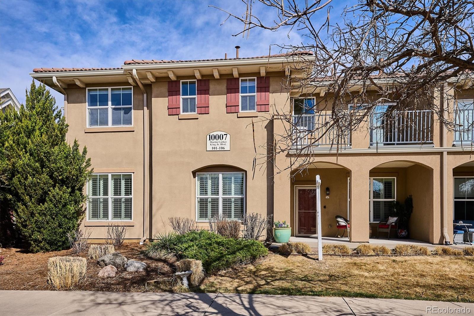 Central Park Denver Condo / Townhome | MLS #: 208063210007  Martin Luther King Boulevard 103, Denver Beds: 2 Baths: 2 Price: $399,900