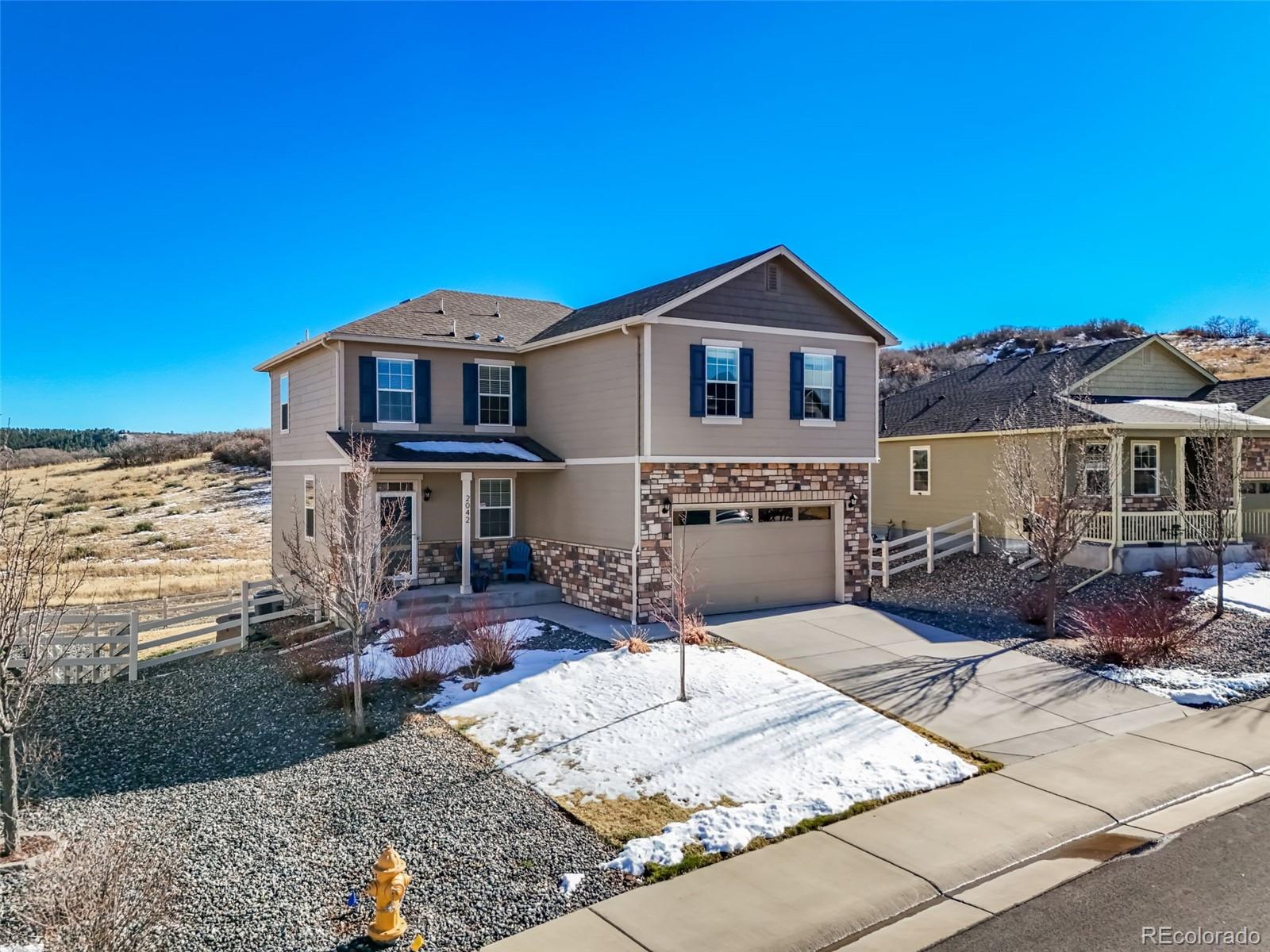 Crystal Valley Ranch Castle Rock Home | MLS #: 47112692042  Shadow Creek Drive, Castle Rock Beds: 3 Baths: 3 Price: $625,000