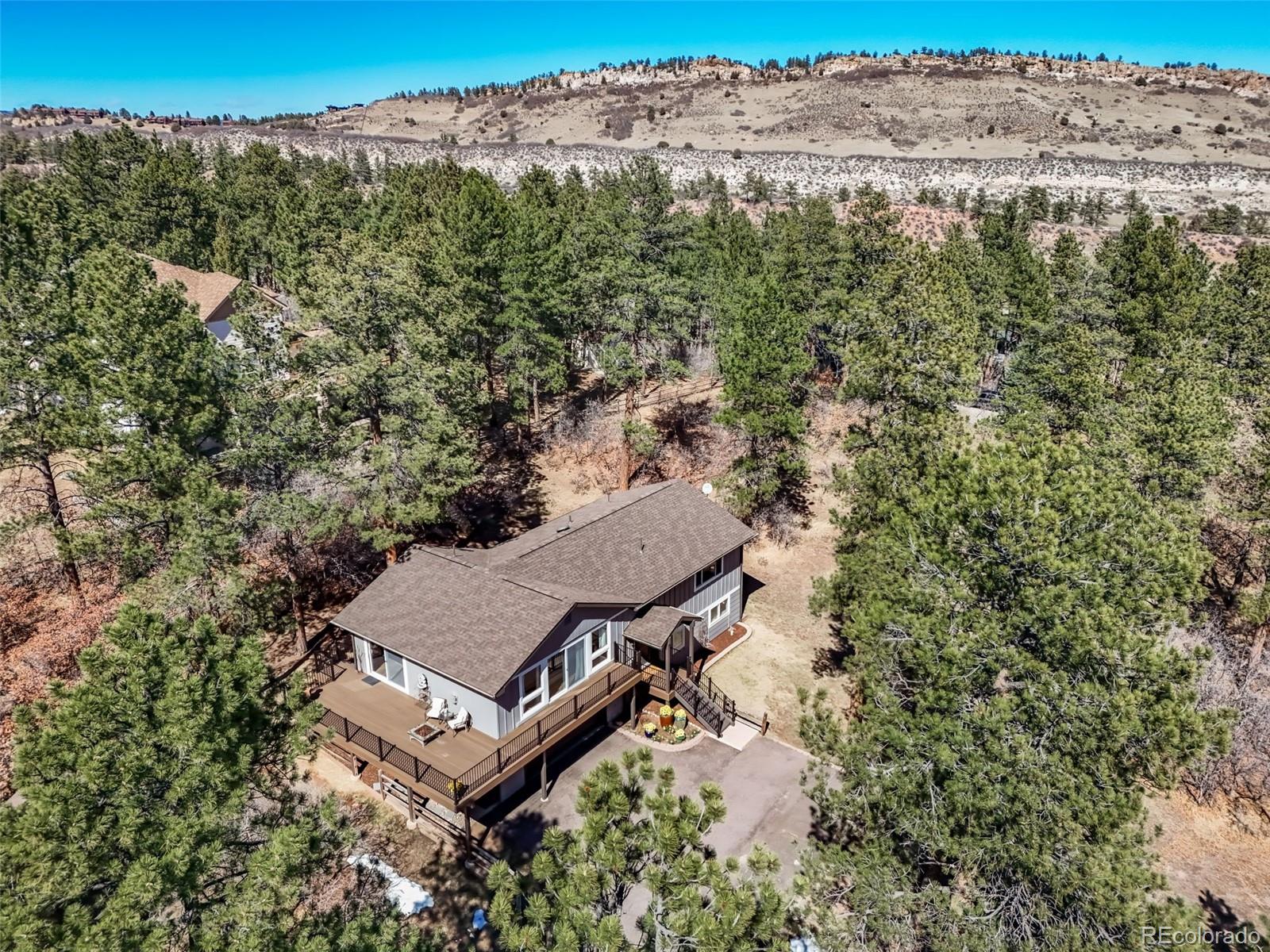Perry Park Larkspur Home | MLS #: 30981814047  Kalamath Drive, Larkspur Beds: 3 Baths: 4 Price: $765,000