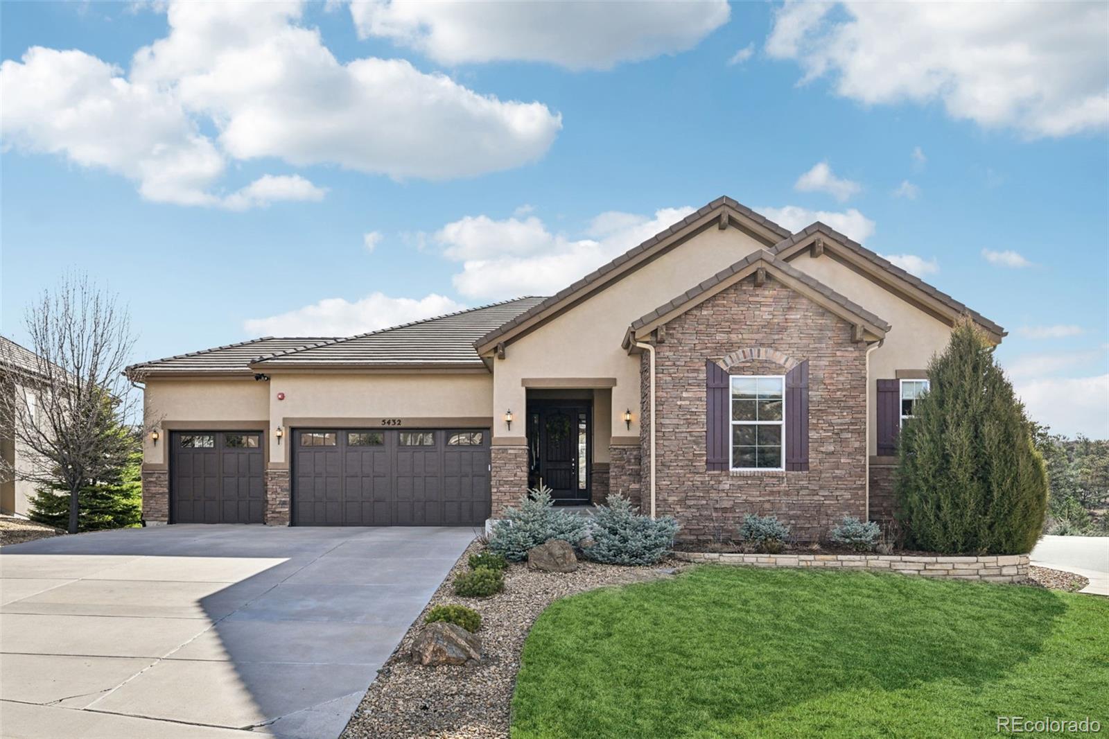  Castle Rock Home | MLS #: 59911235432  Water Oak Circle, Castle Rock Beds: 5 Baths: 5 Price: $1,425,000