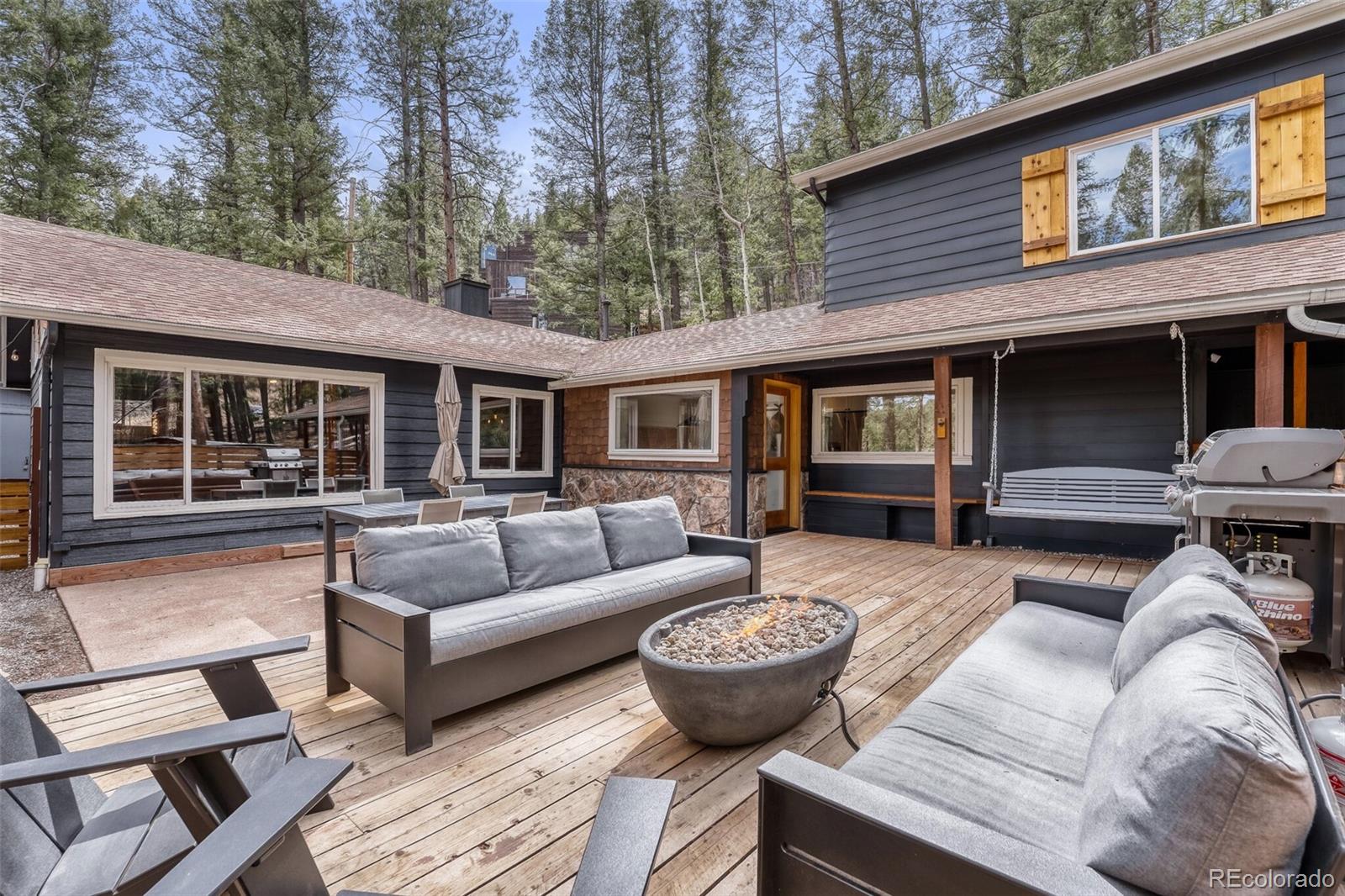 Upper Bear Creek Evergreen Home | MLS #: 345103830154  Glen Eyrie Drive, Evergreen Beds: 3 Baths: 2 Price: $835,000