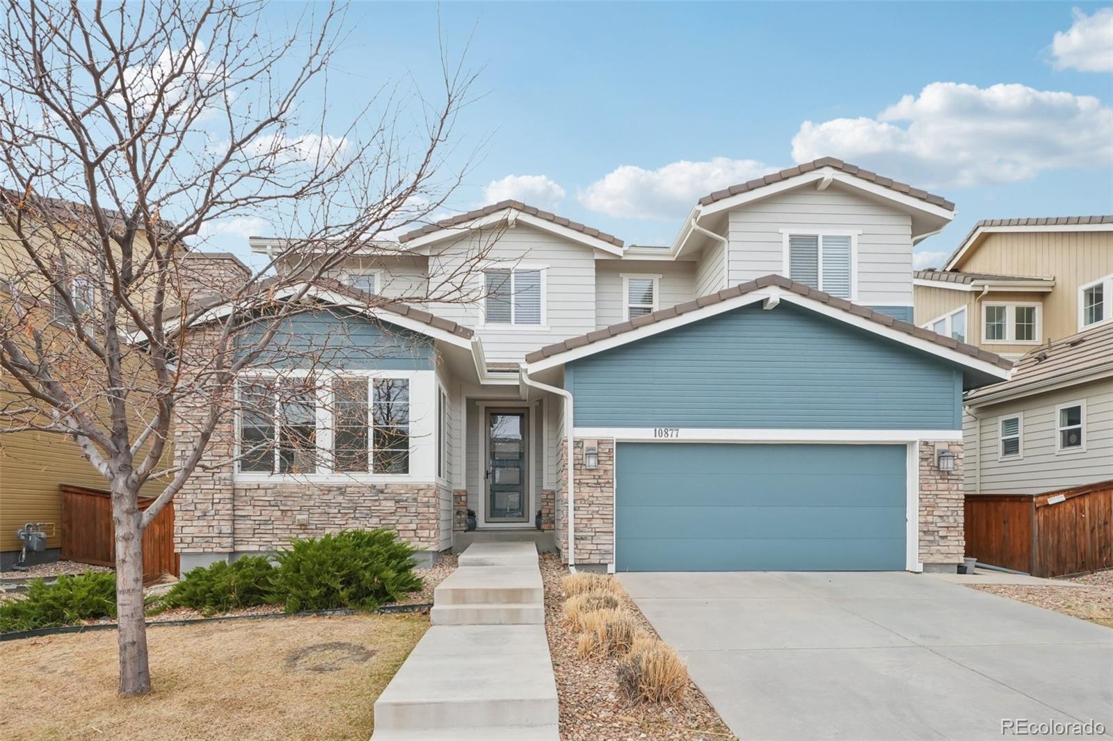 Stepping Stone Parker Home | MLS #: 677081010877  Touchstone Loop, Parker Beds: 4 Baths: 4 Price: $775,000